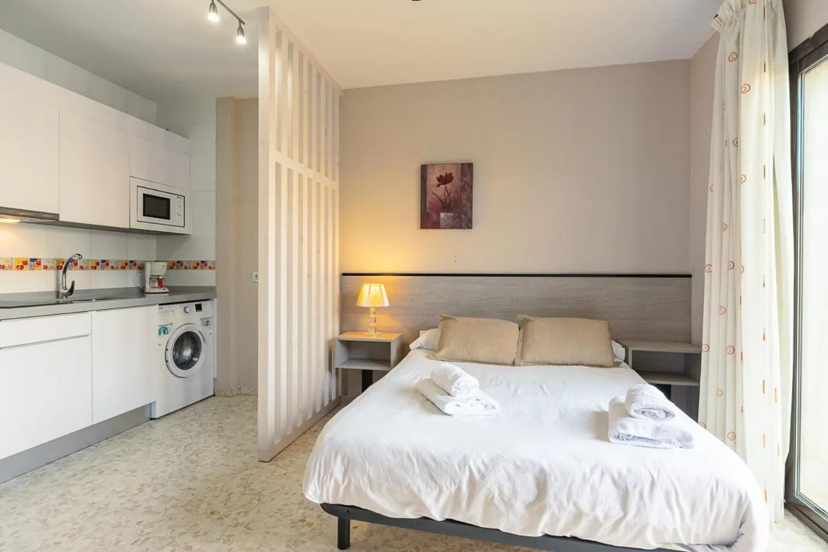 Bed in Apartamentos Guerrero