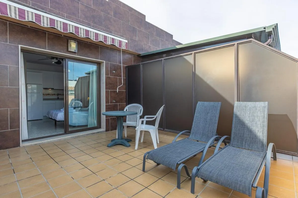 Balcony/Terrace in Apartamentos Guerrero