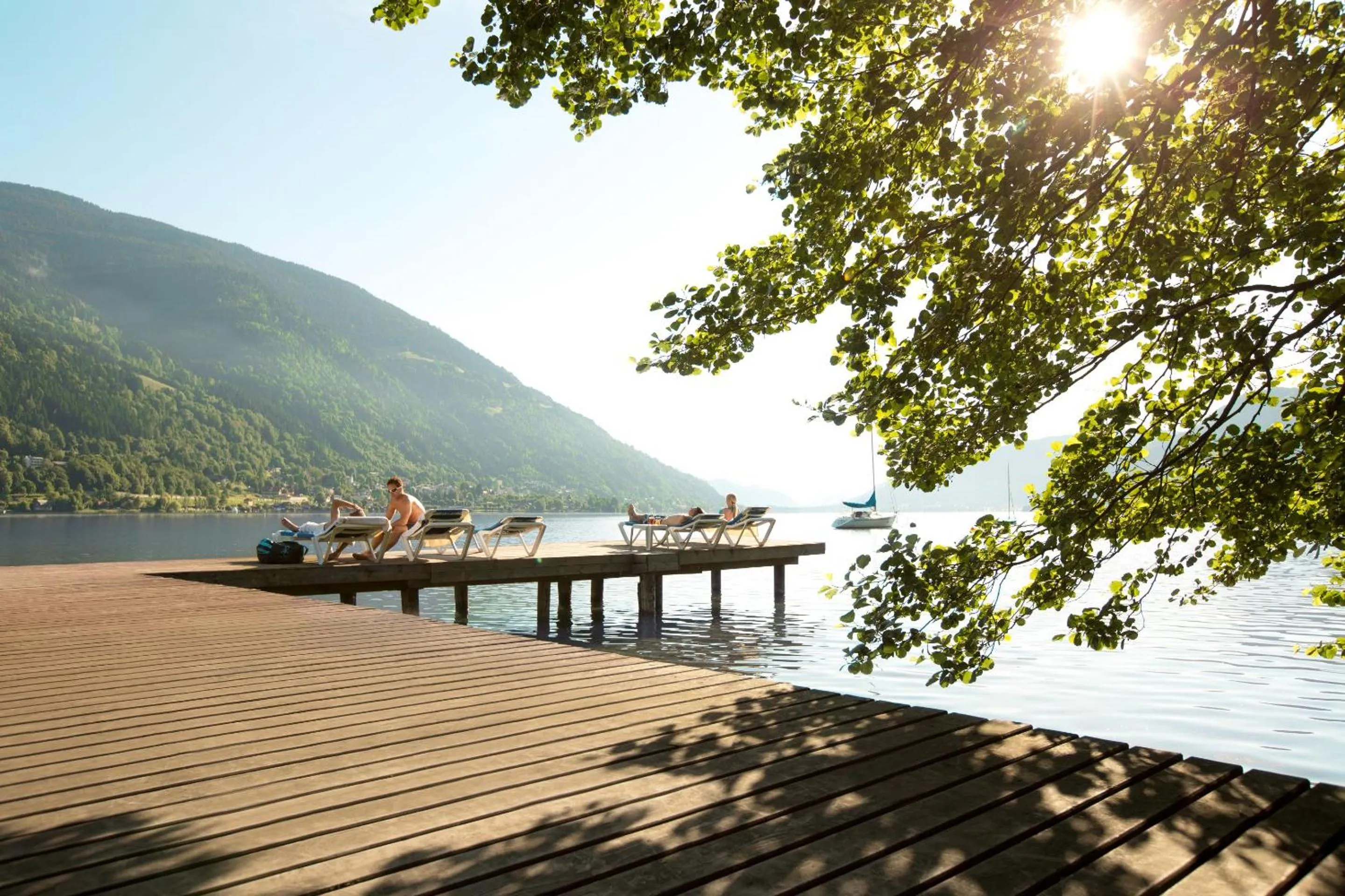 Lake view in ROBINSON Landskron