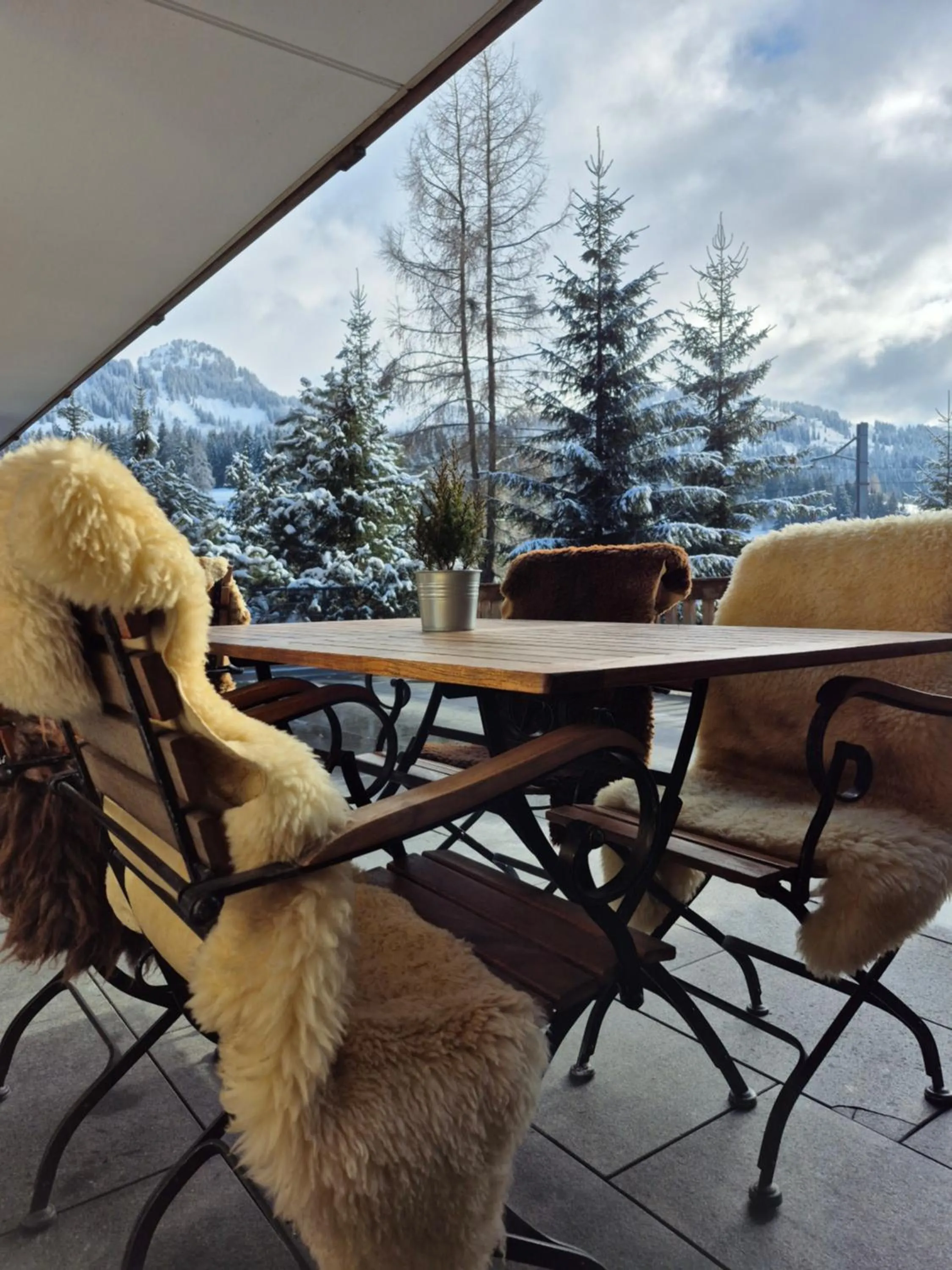 Restaurant/places to eat in Hotel des Alpes Superieur