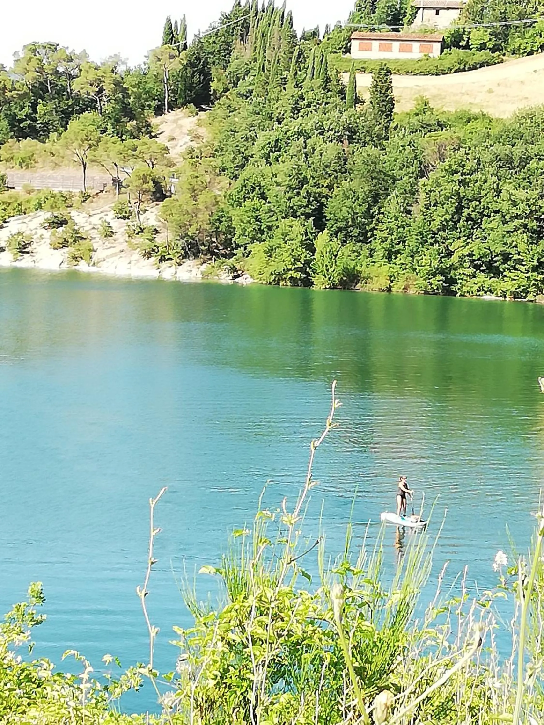 Natural landscape in Il lago del Mugello B&B