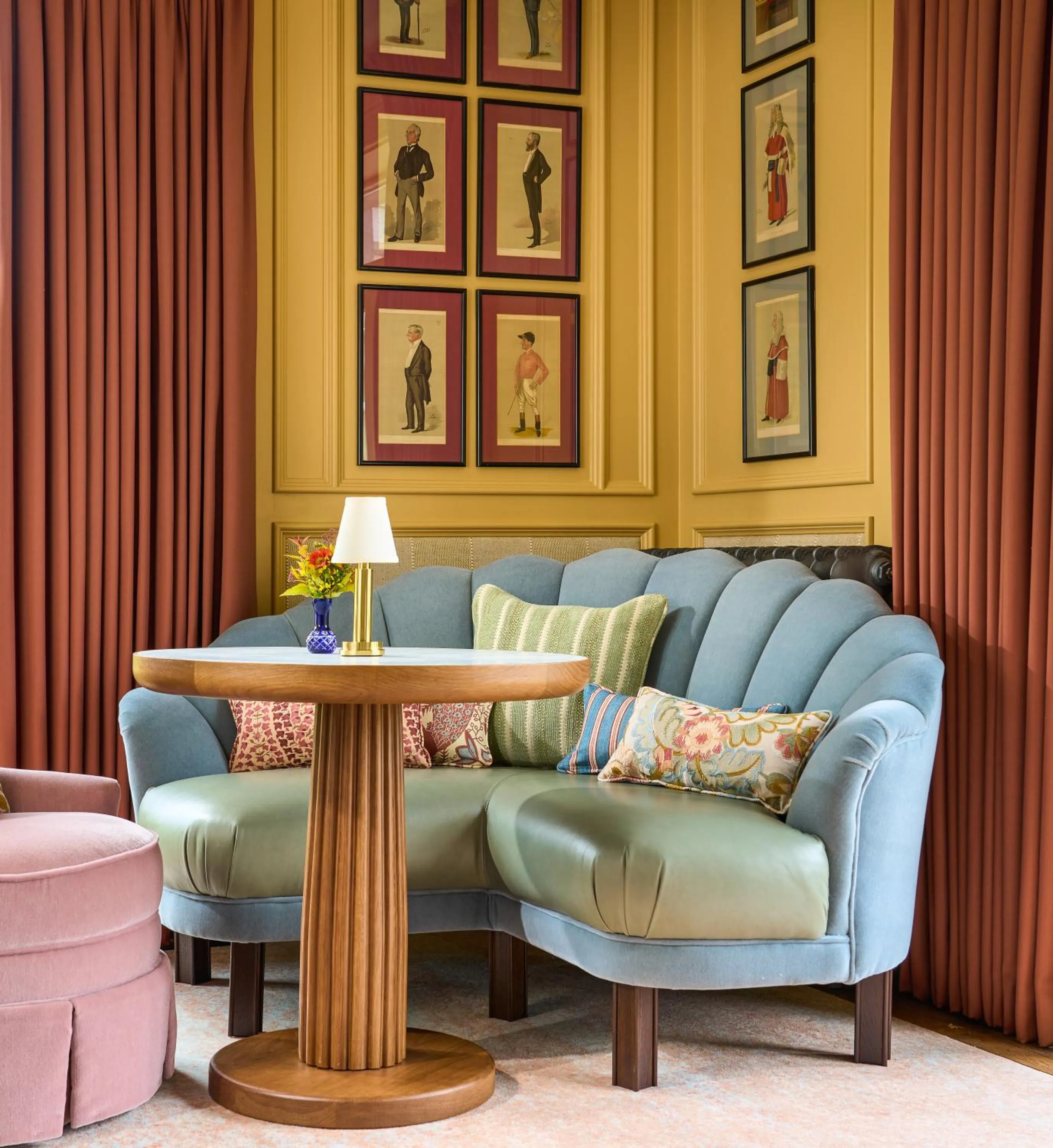 Living room in Park Hotel Kenmare