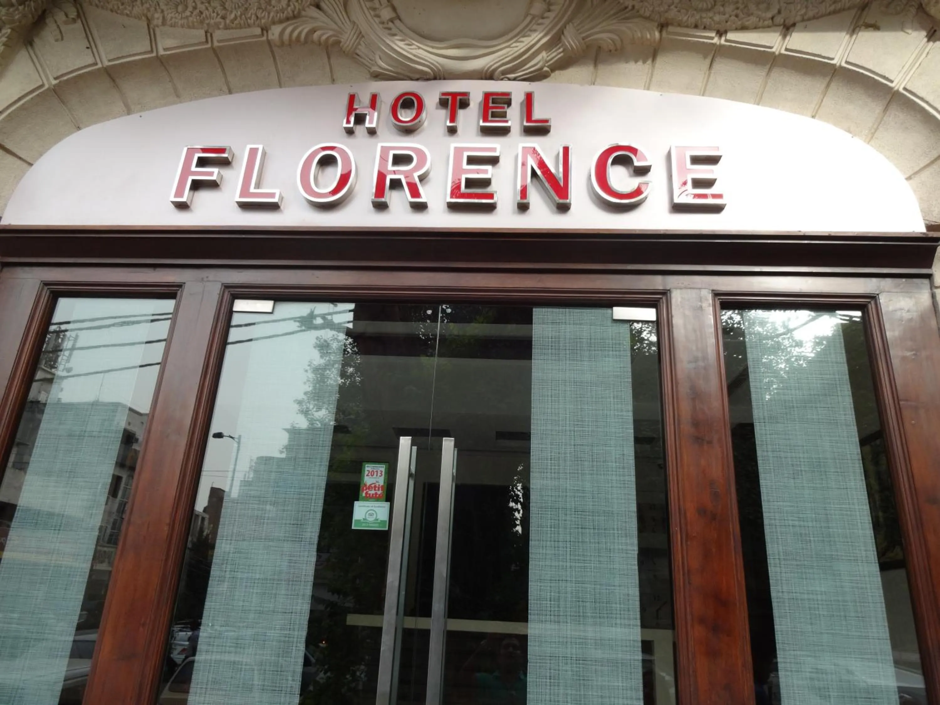 Facade/entrance in Hotel Florence