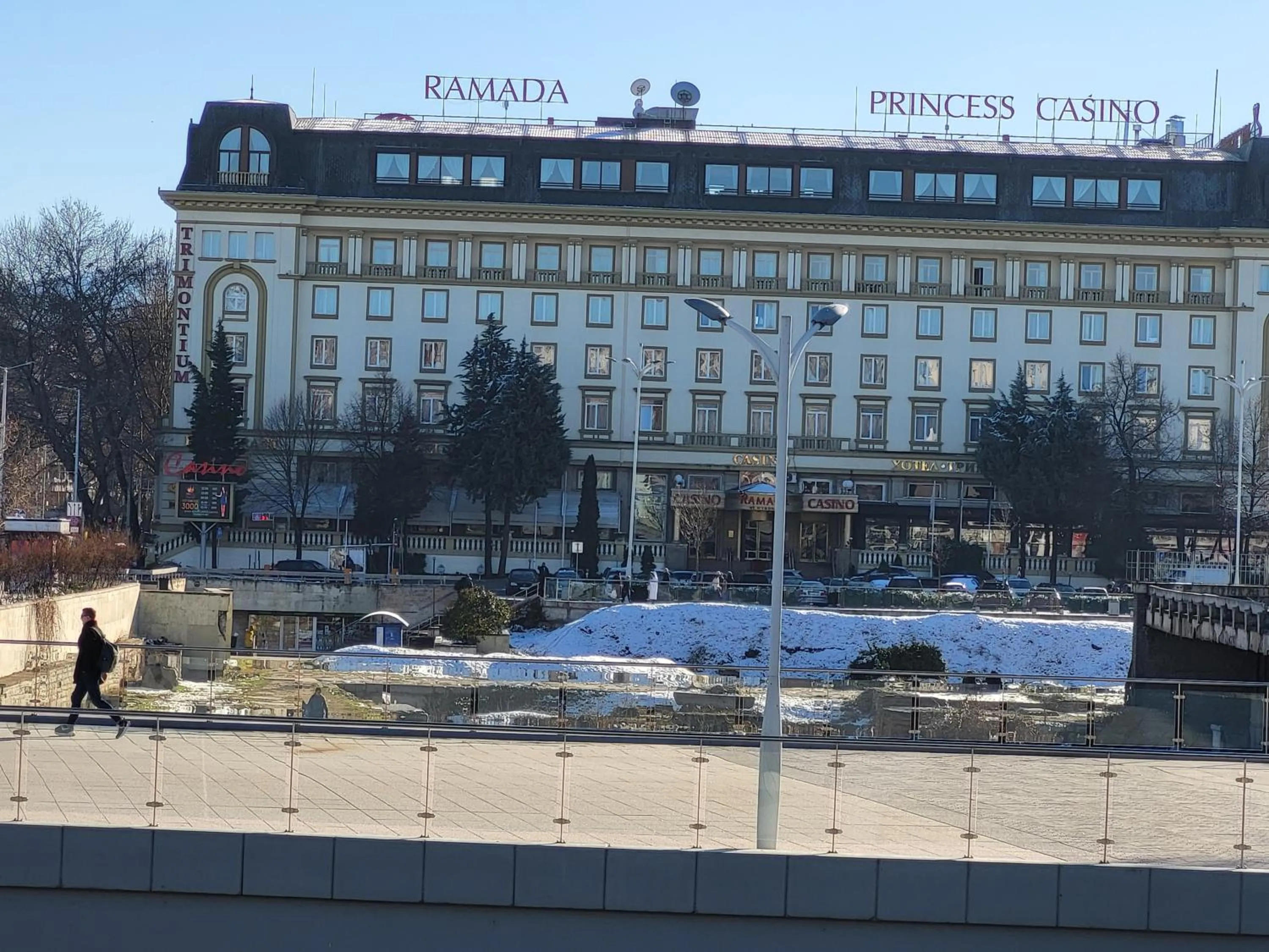 City view in Hotel Odeon