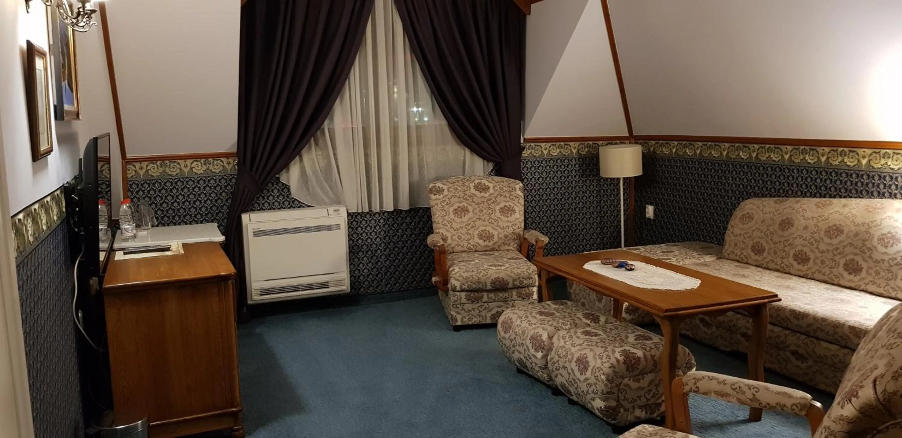 Living room in Hotel Odeon