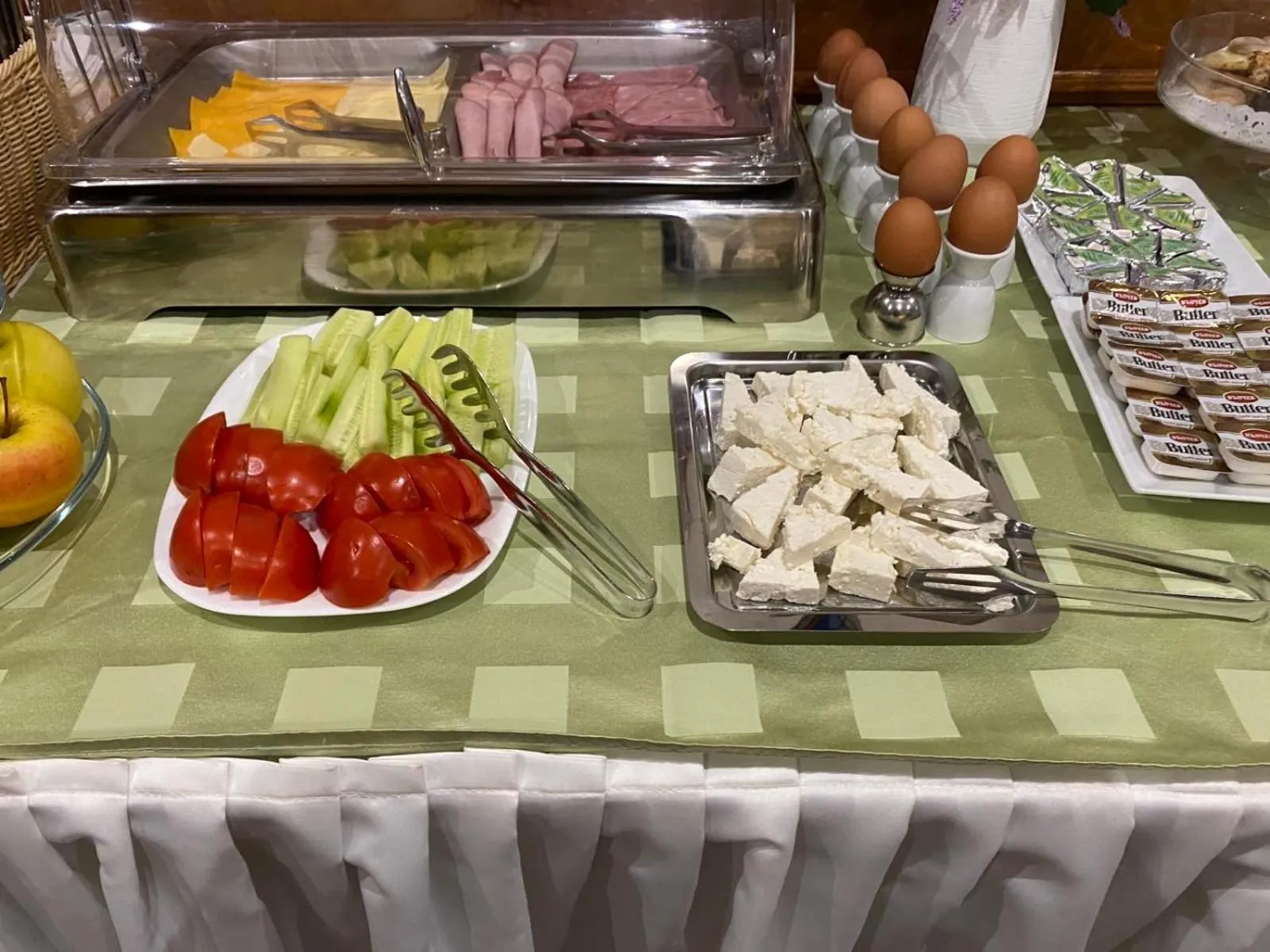 Buffet breakfast in Hotel Odeon