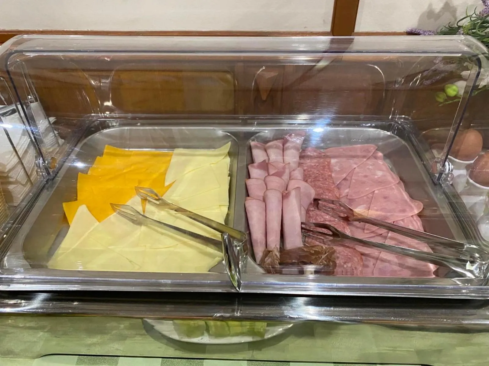 Buffet breakfast in Hotel Odeon