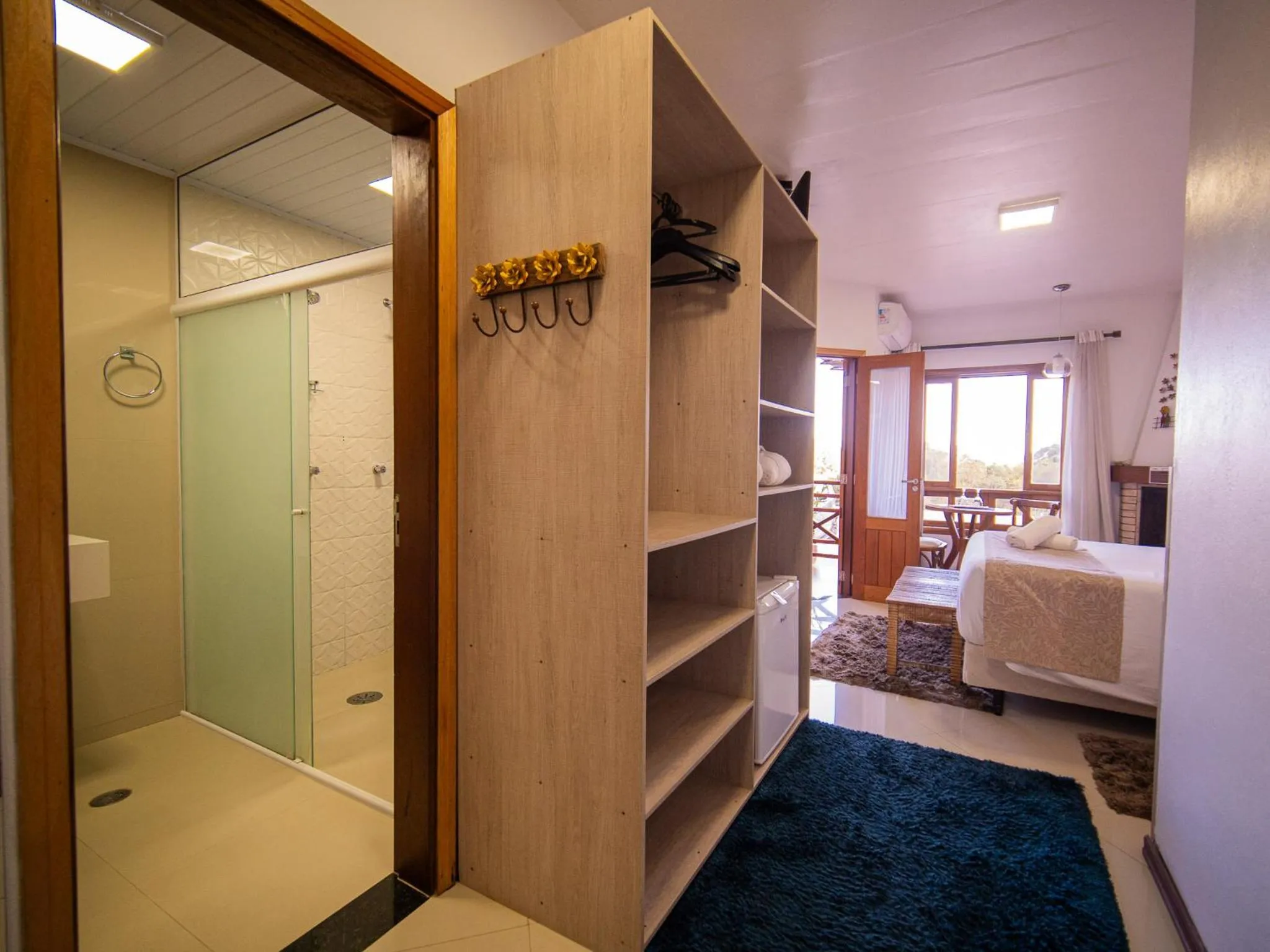 Bathroom, Bed in Pousada Suiça Mineira Centro