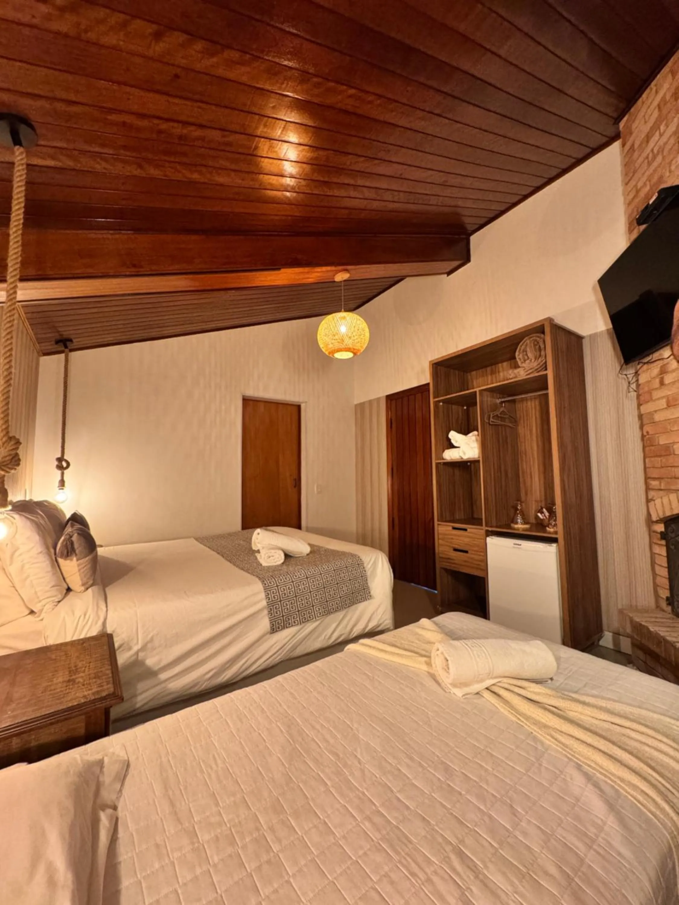 Bedroom, Bed in Pousada Suiça Mineira Centro