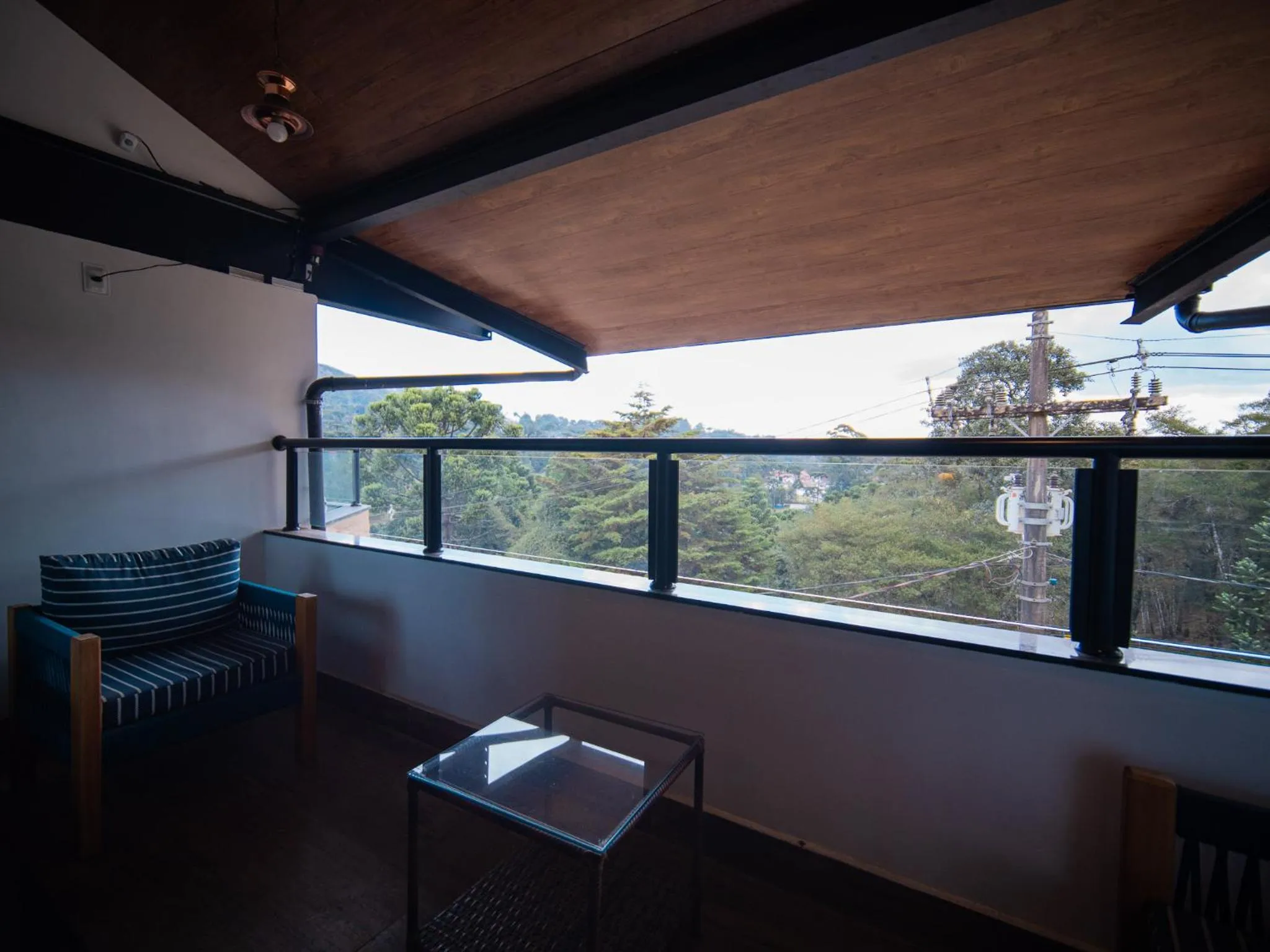 Balcony/Terrace in Pousada Suiça Mineira Centro