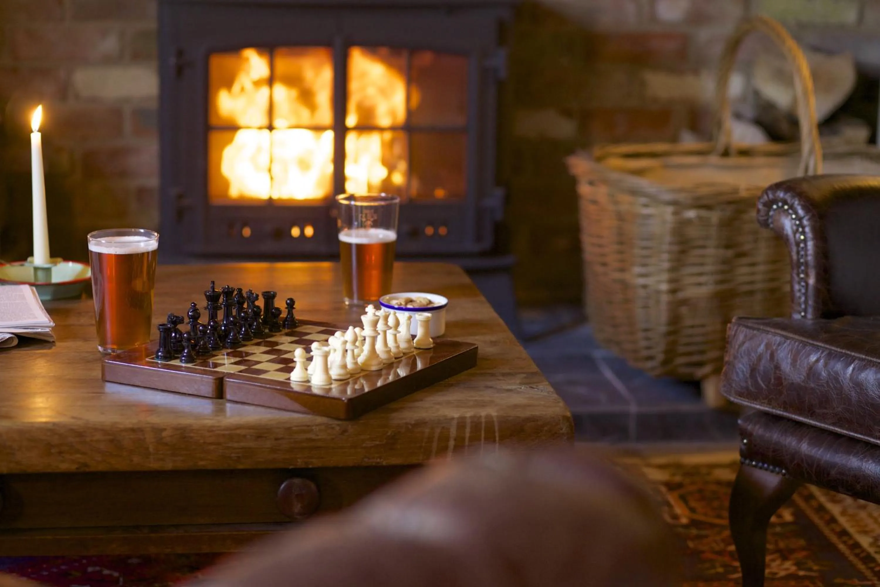 Communal lounge/ TV room in Crab & Boar