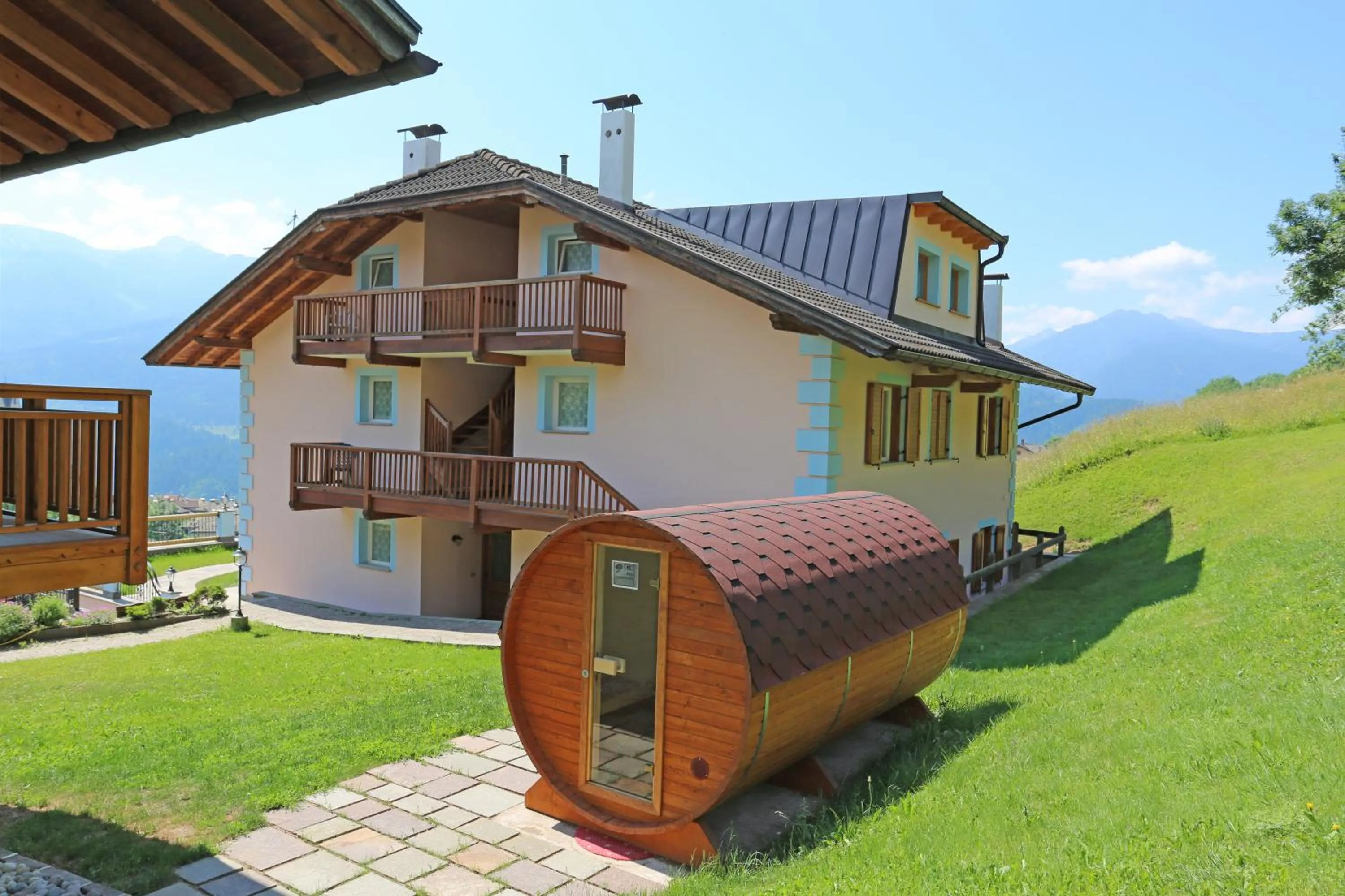 Sauna in Residence Villa Boschetto