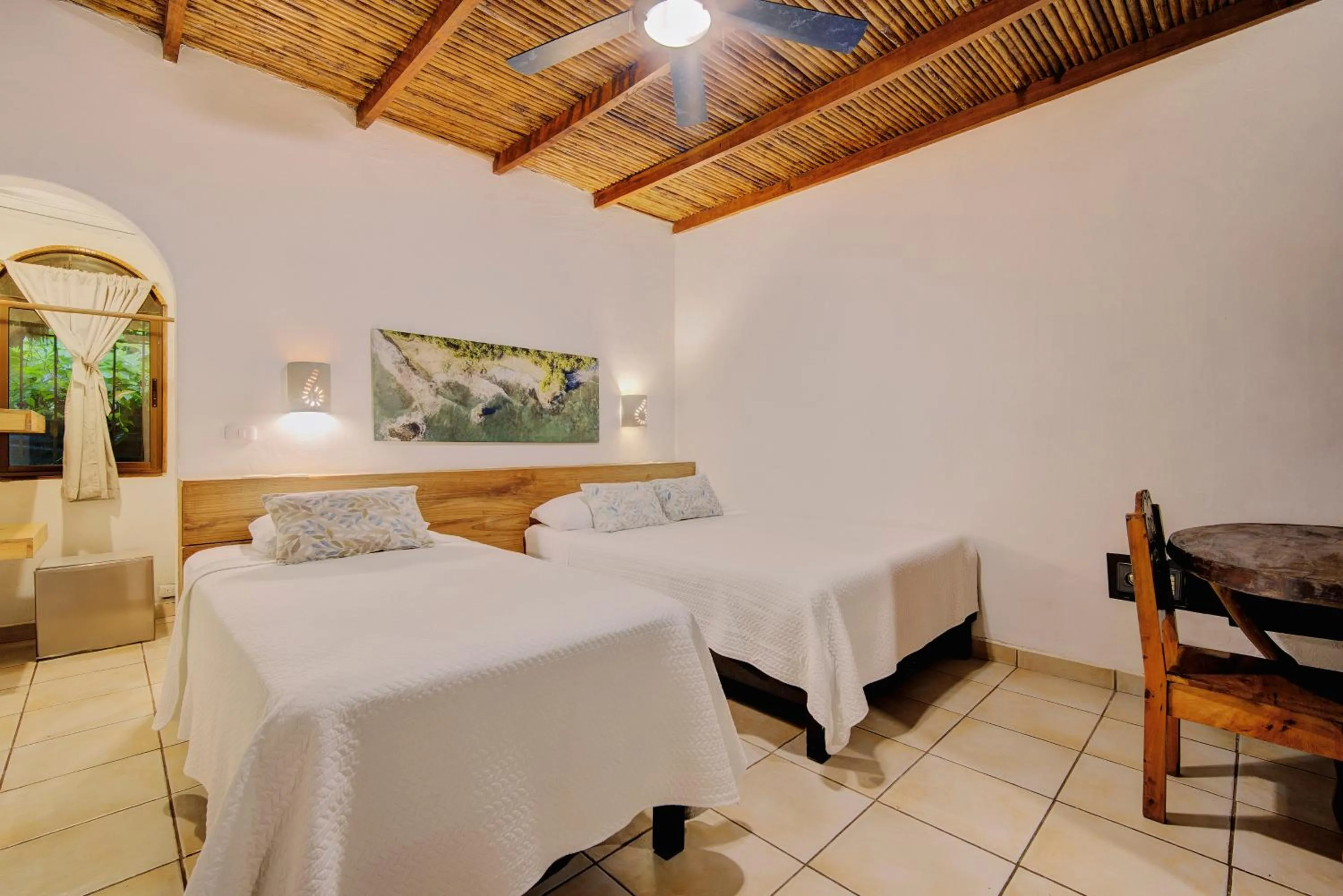 Bed in Cariblue Beach and Jungle Resort