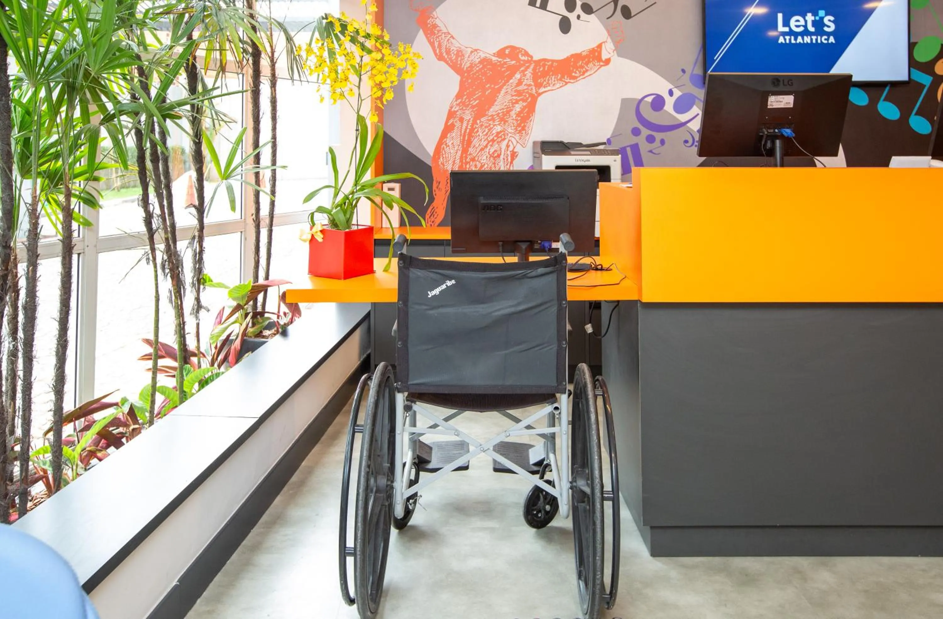 Facility for disabled guests in Transamerica Fit Villa Lobos