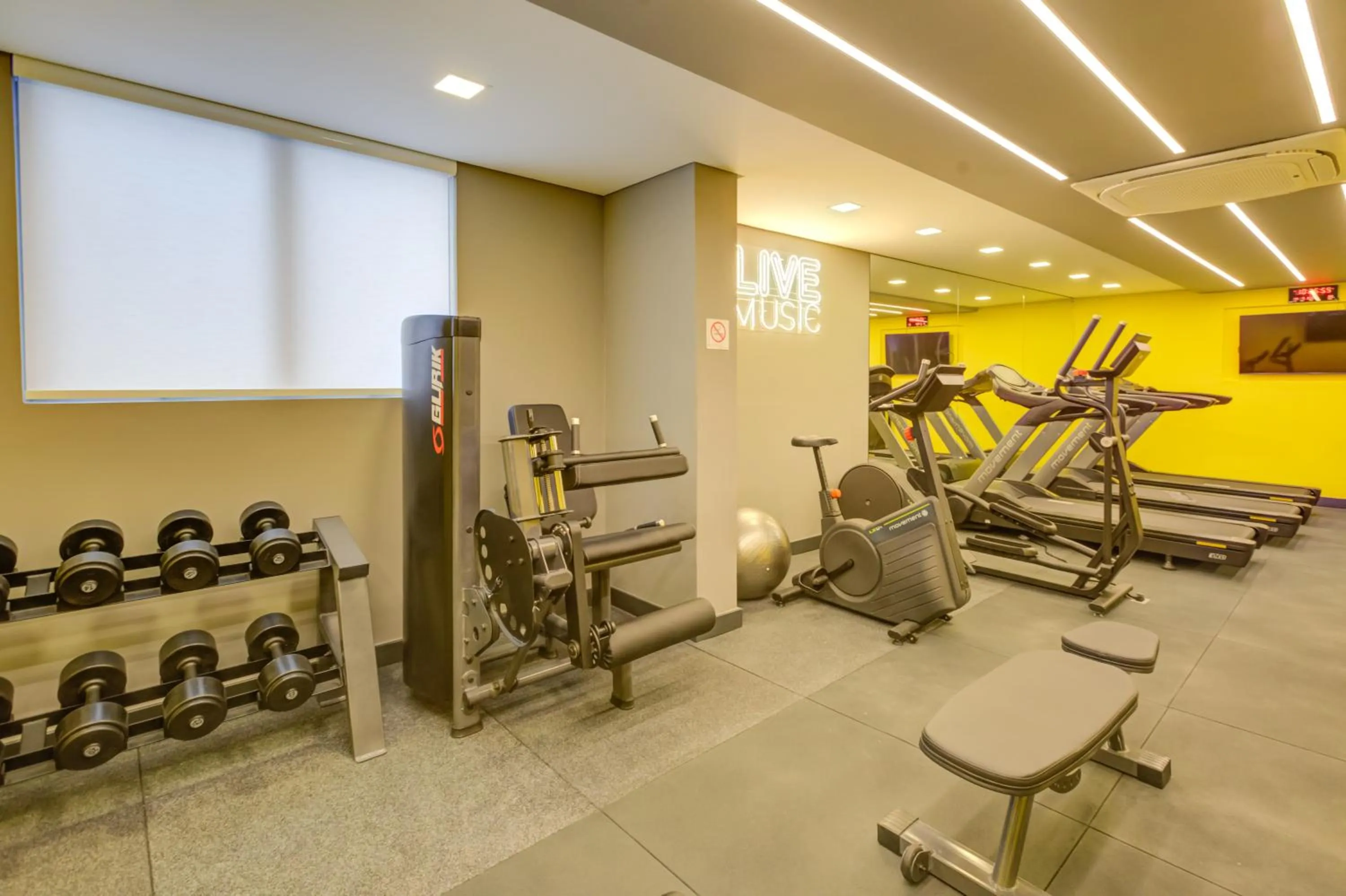 Fitness centre/facilities in Transamerica Fit Villa Lobos