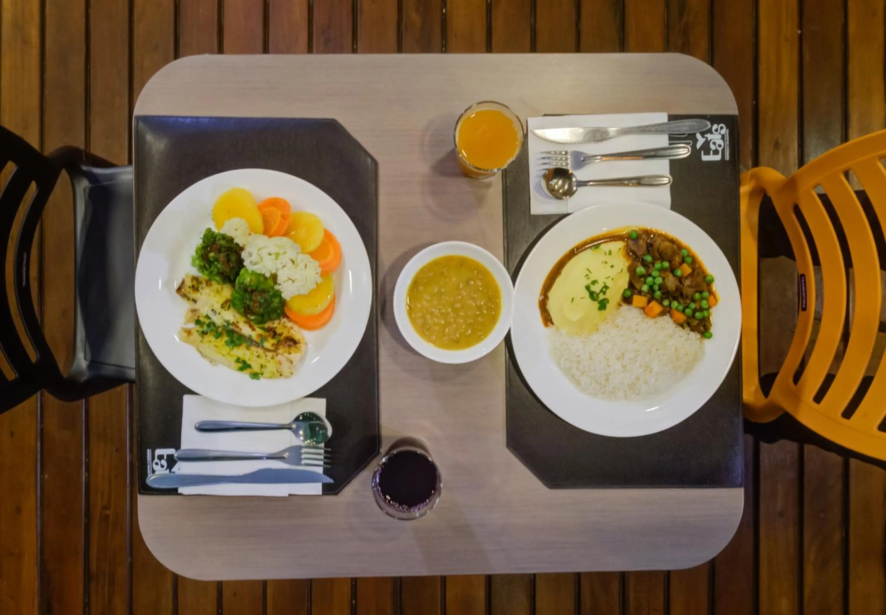 Meals in Transamerica Fit Villa Lobos