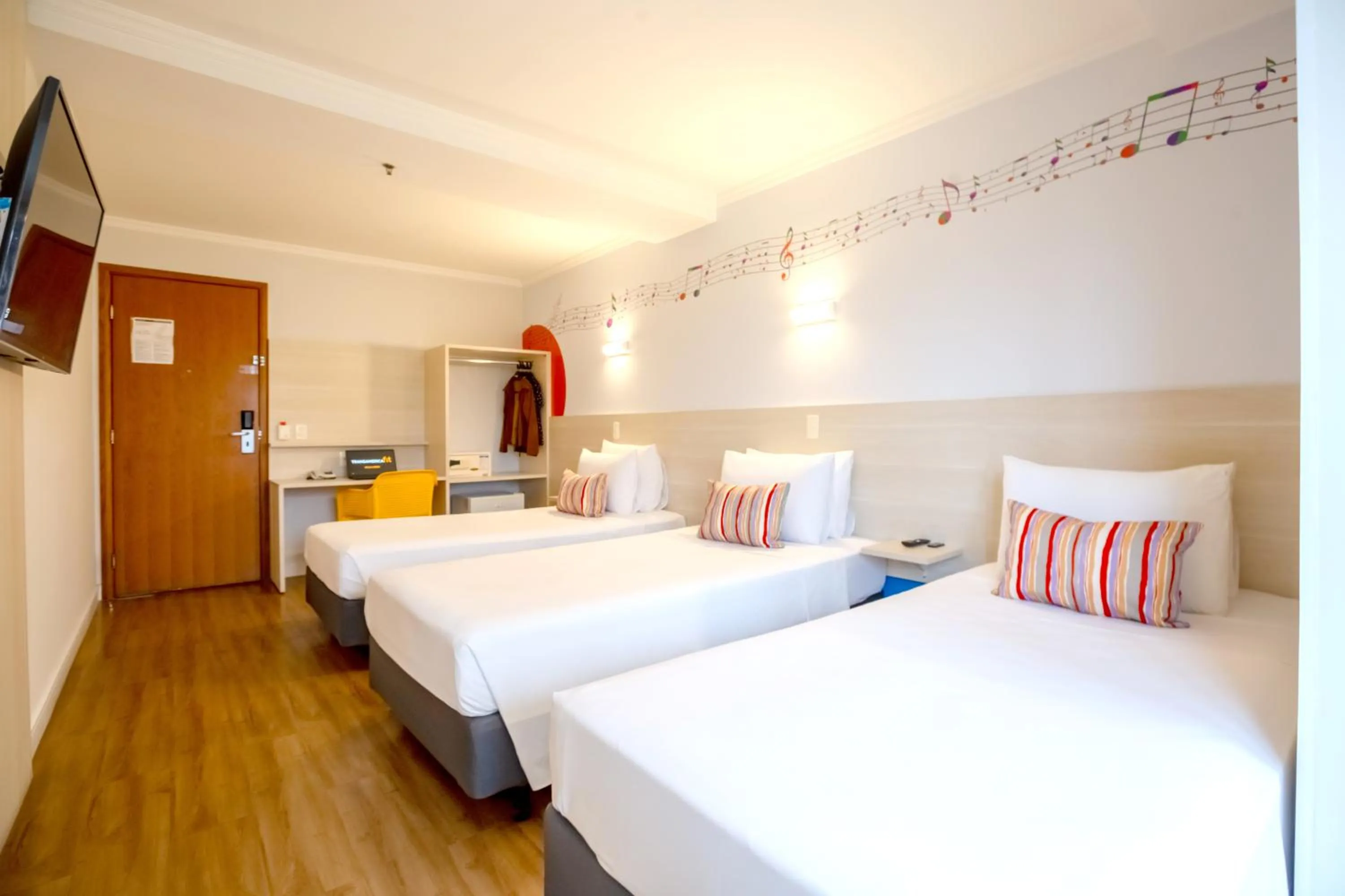 Bed in Transamerica Fit Villa Lobos