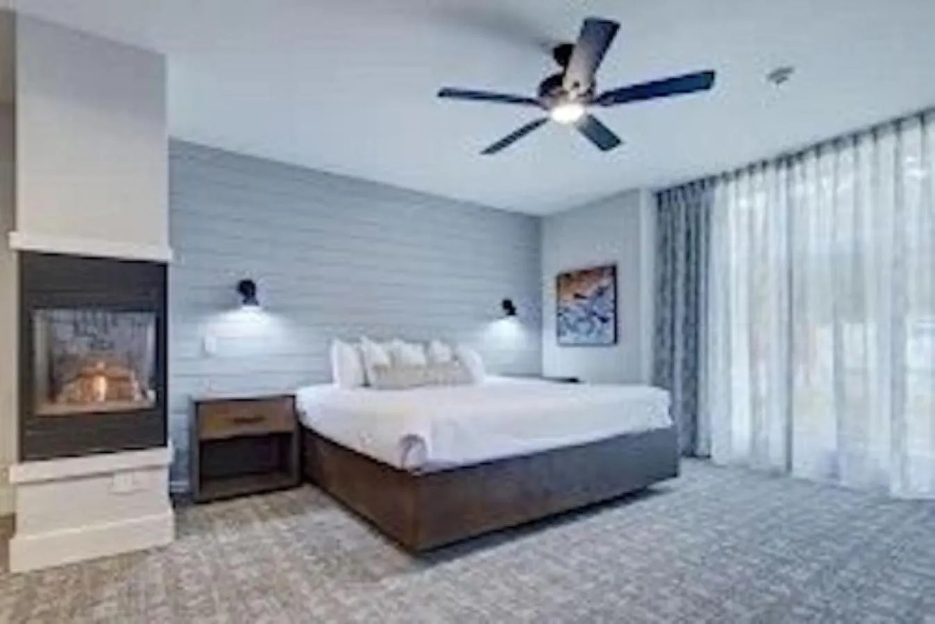 Bedroom, Bed in Pocono Mountain Villas by Exploria Resorts