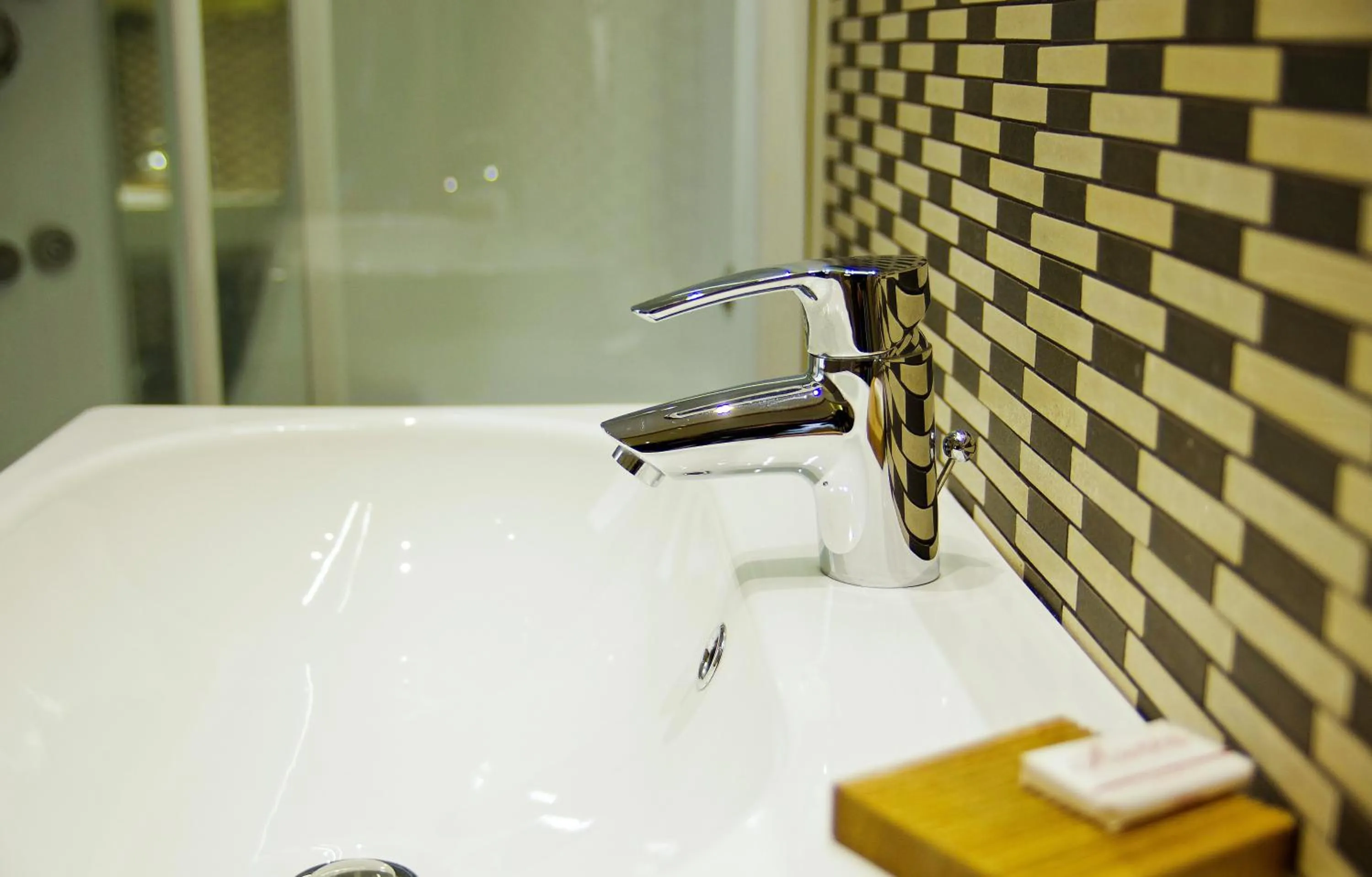 Bathroom in BB 10 Serpotta - Palazzo Riolo & Restaurant