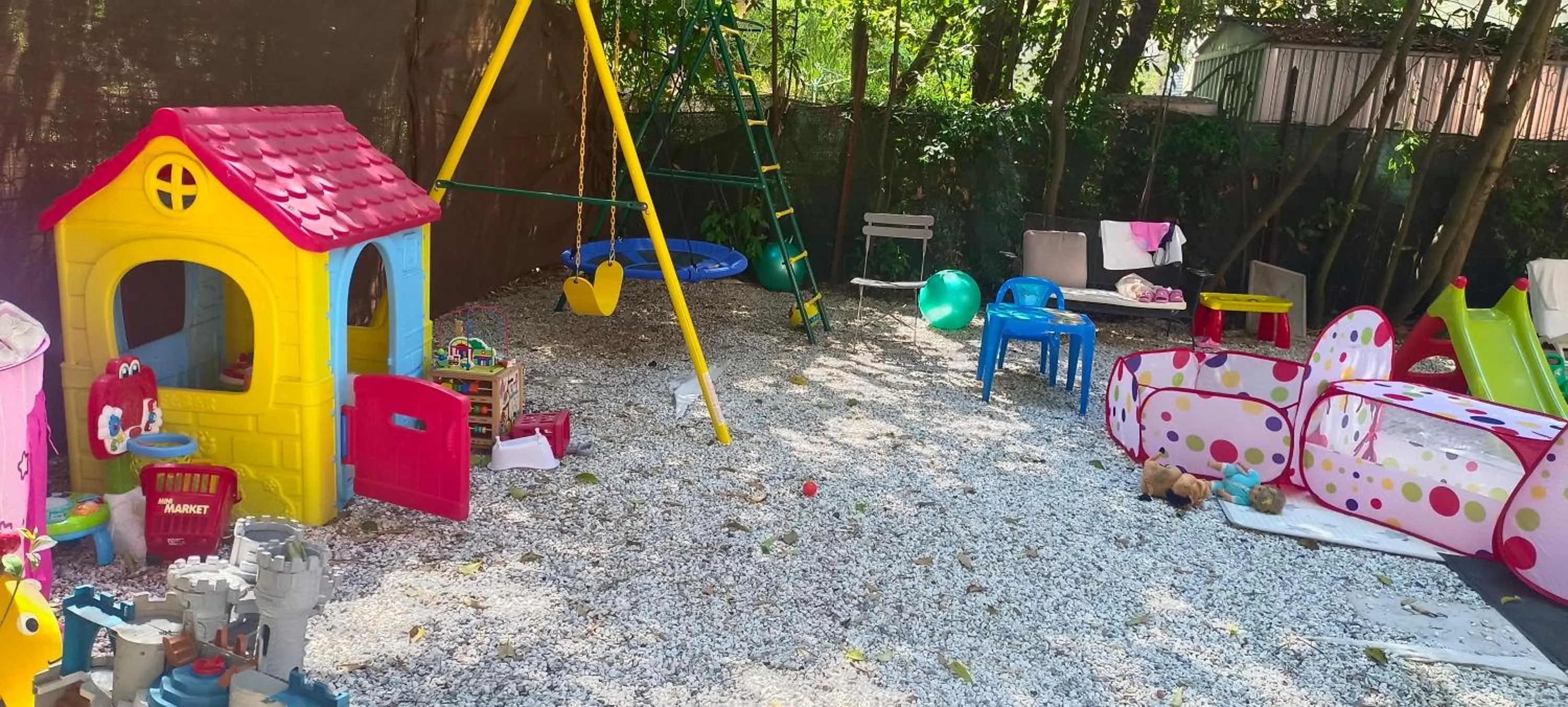 Children play ground in B&B Villa Regina
