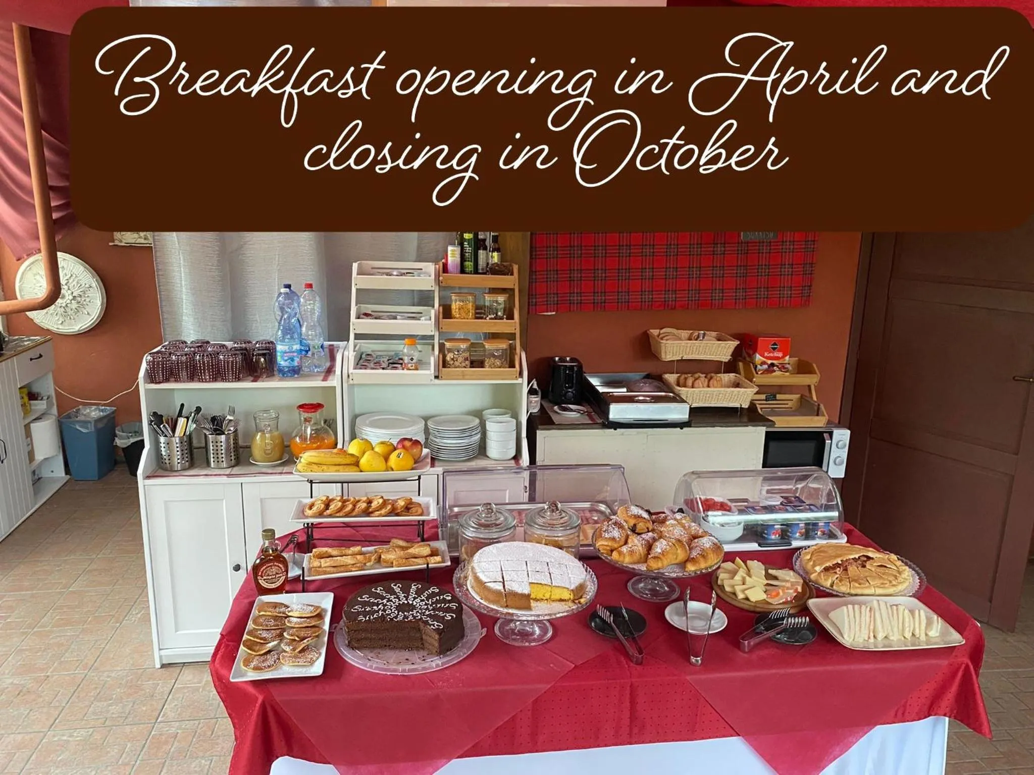 Breakfast in B&B Villa Regina