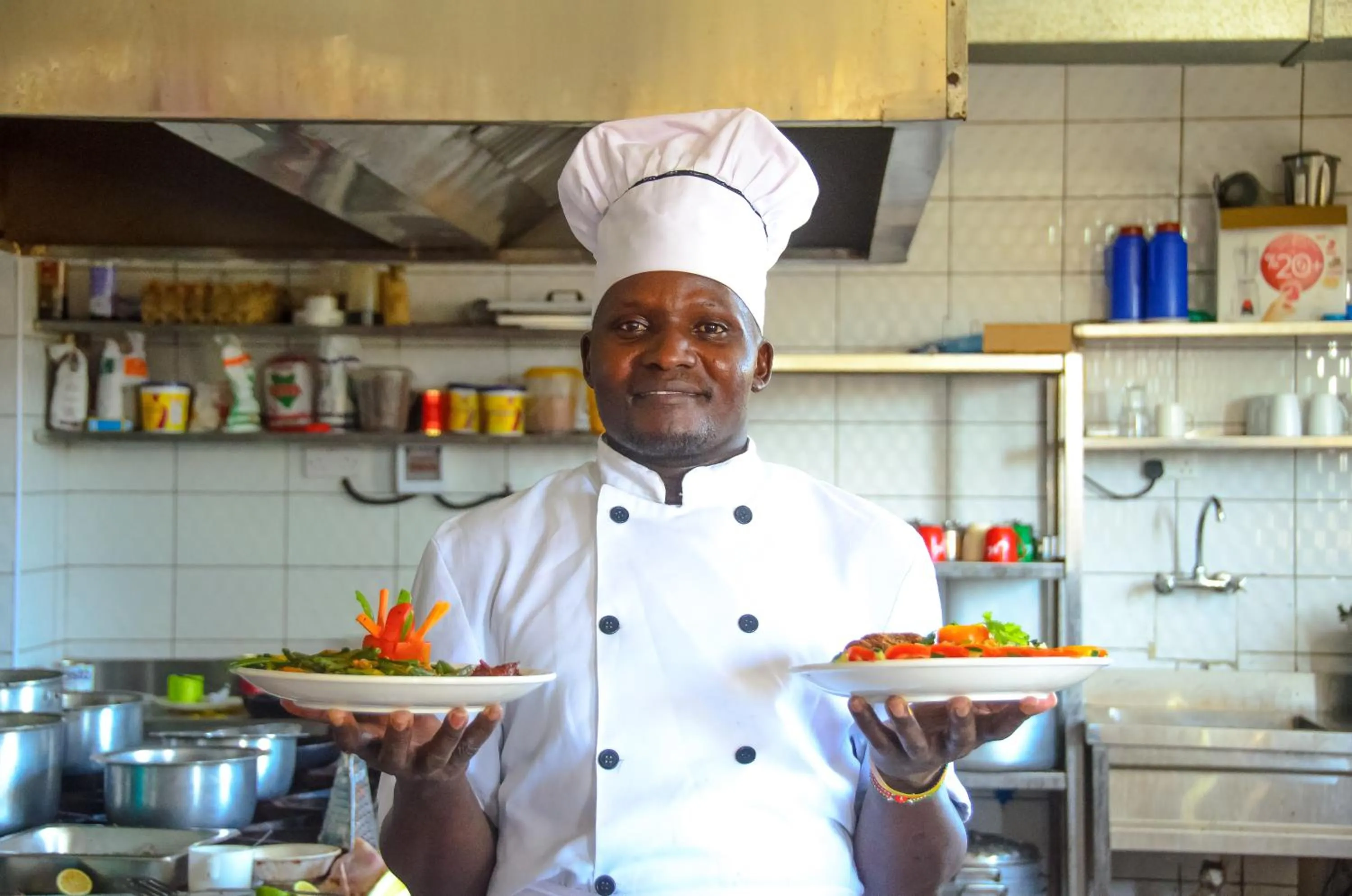 Staff in Sheratton Regency Hotel