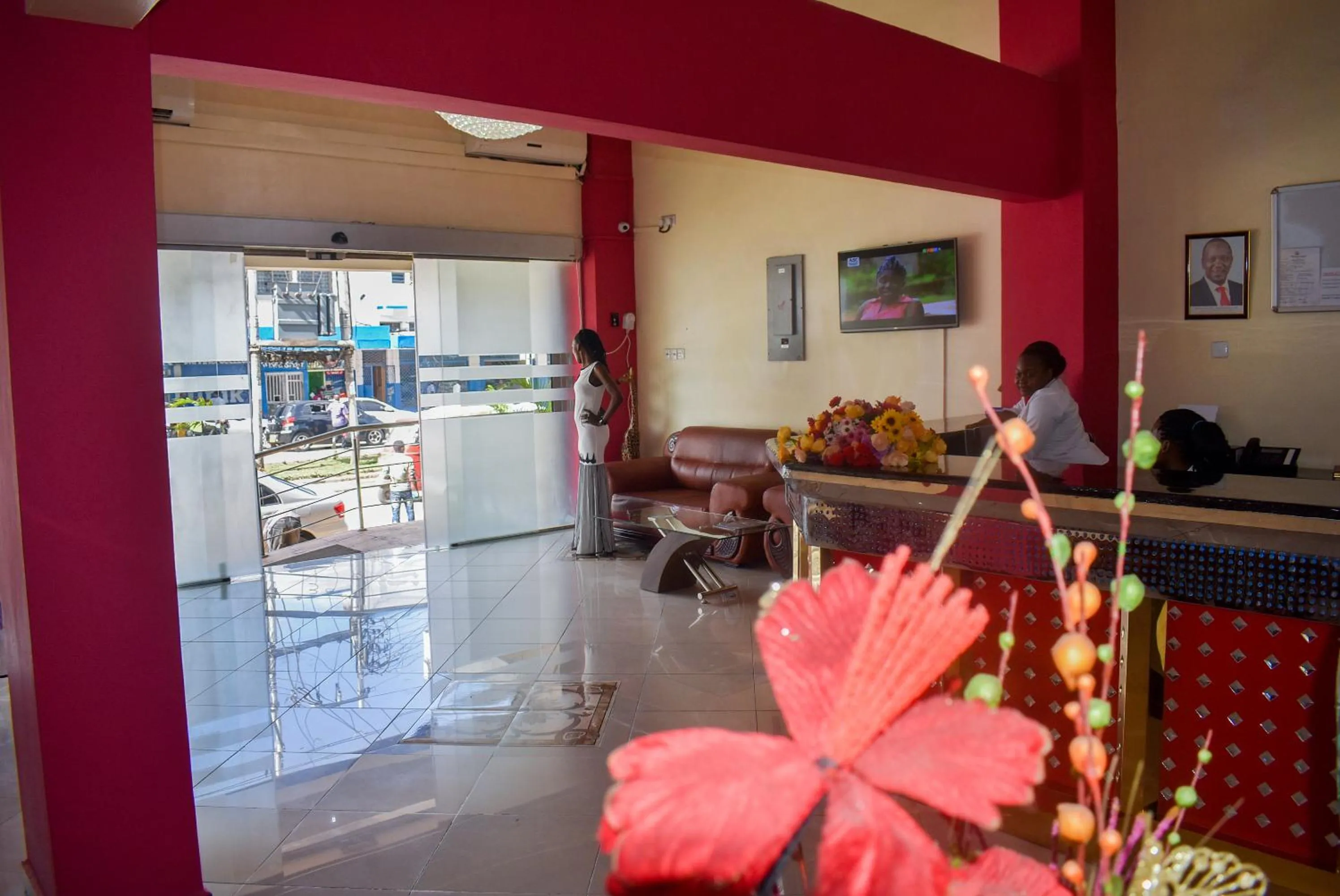 Lobby or reception in Sheratton Regency Hotel