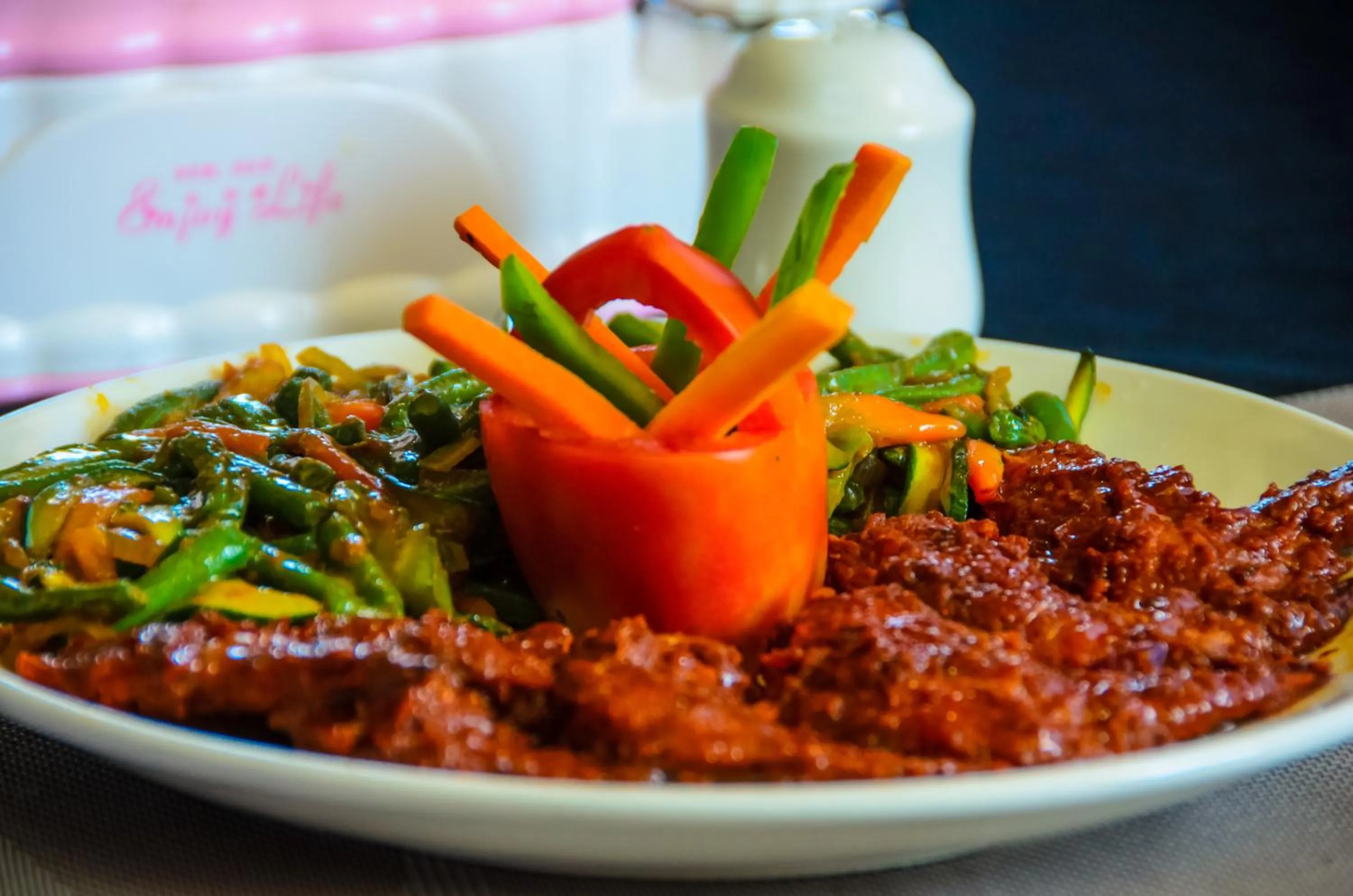 Food in Sheratton Regency Hotel