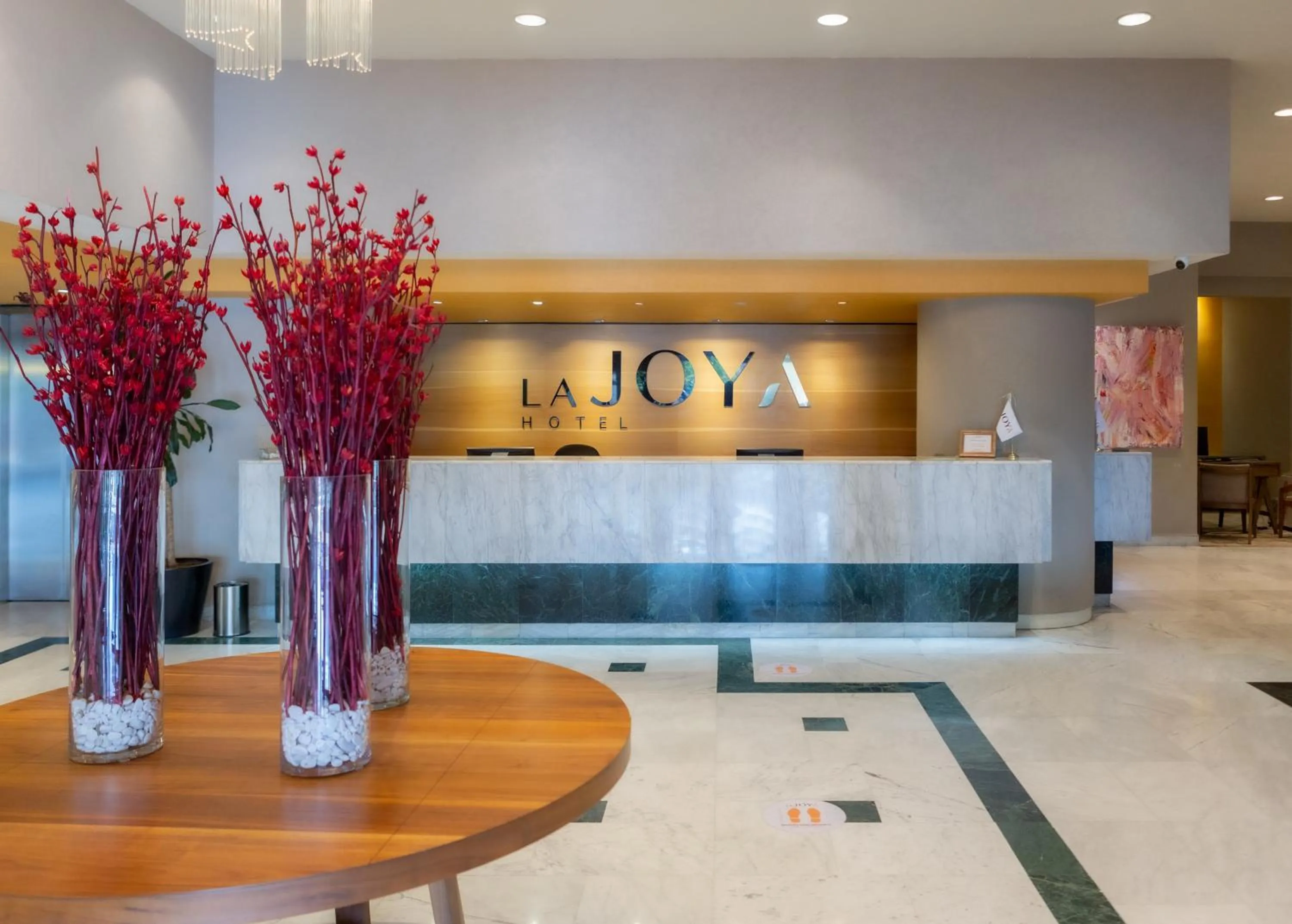 Lobby or reception in La Joya Pachuca