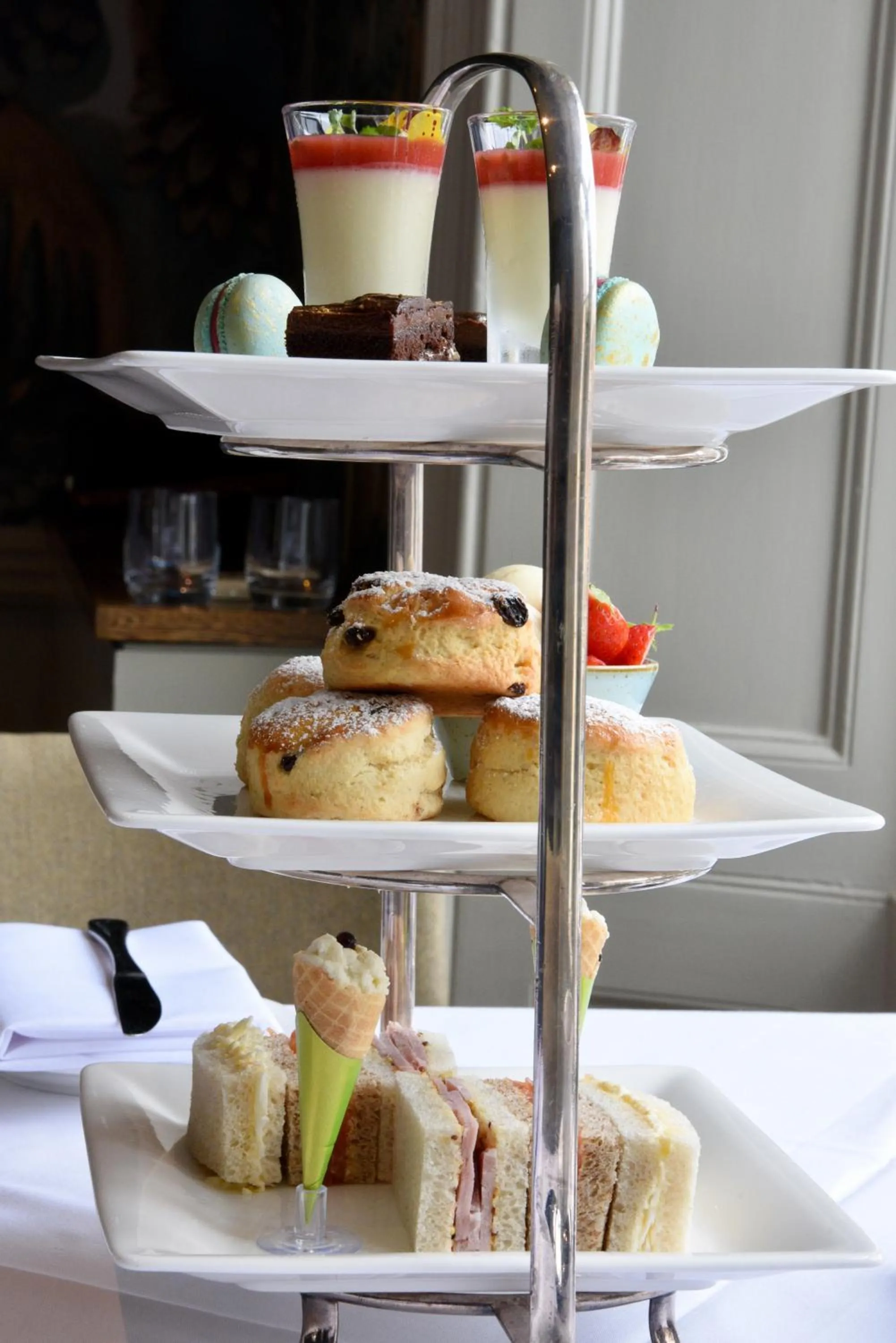 Food close-up in Cotswold House Hotel and Spa - "A Bespoke Hotel"