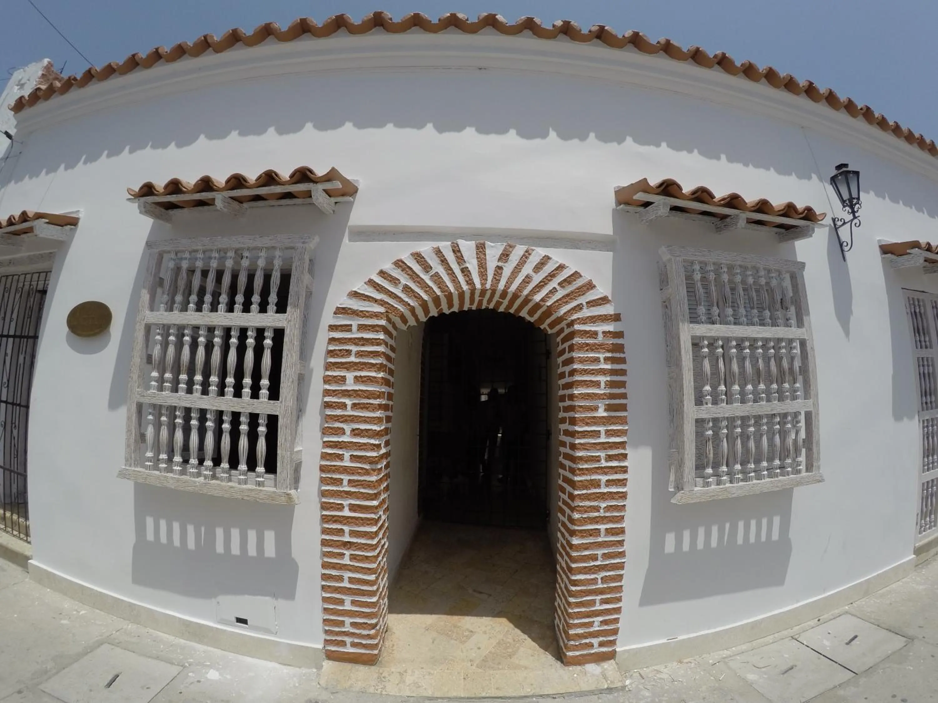 Facade/entrance in Hotel La Magdalena