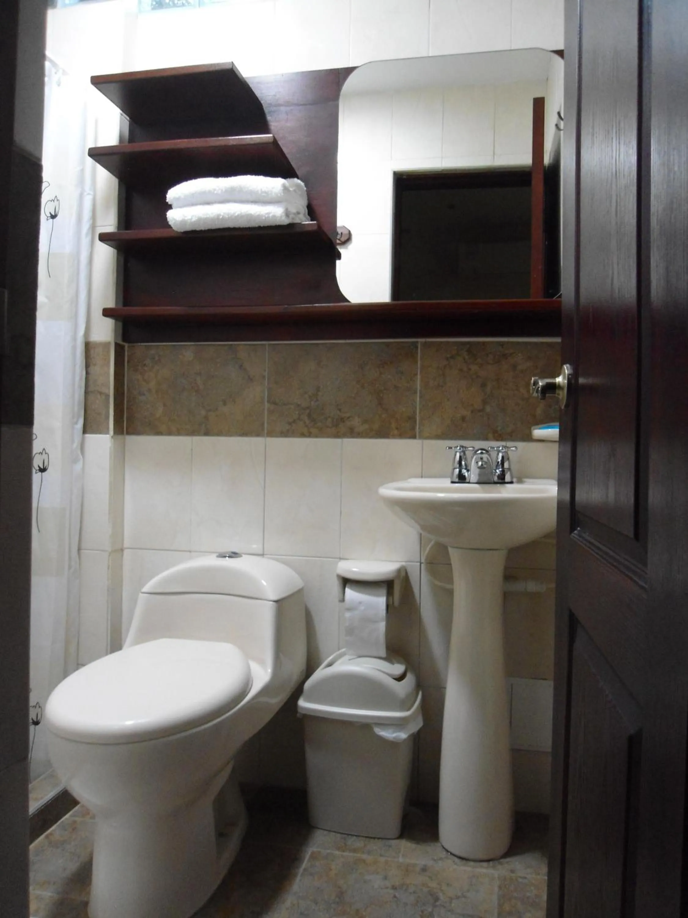 Bathroom in Hotel La Magdalena