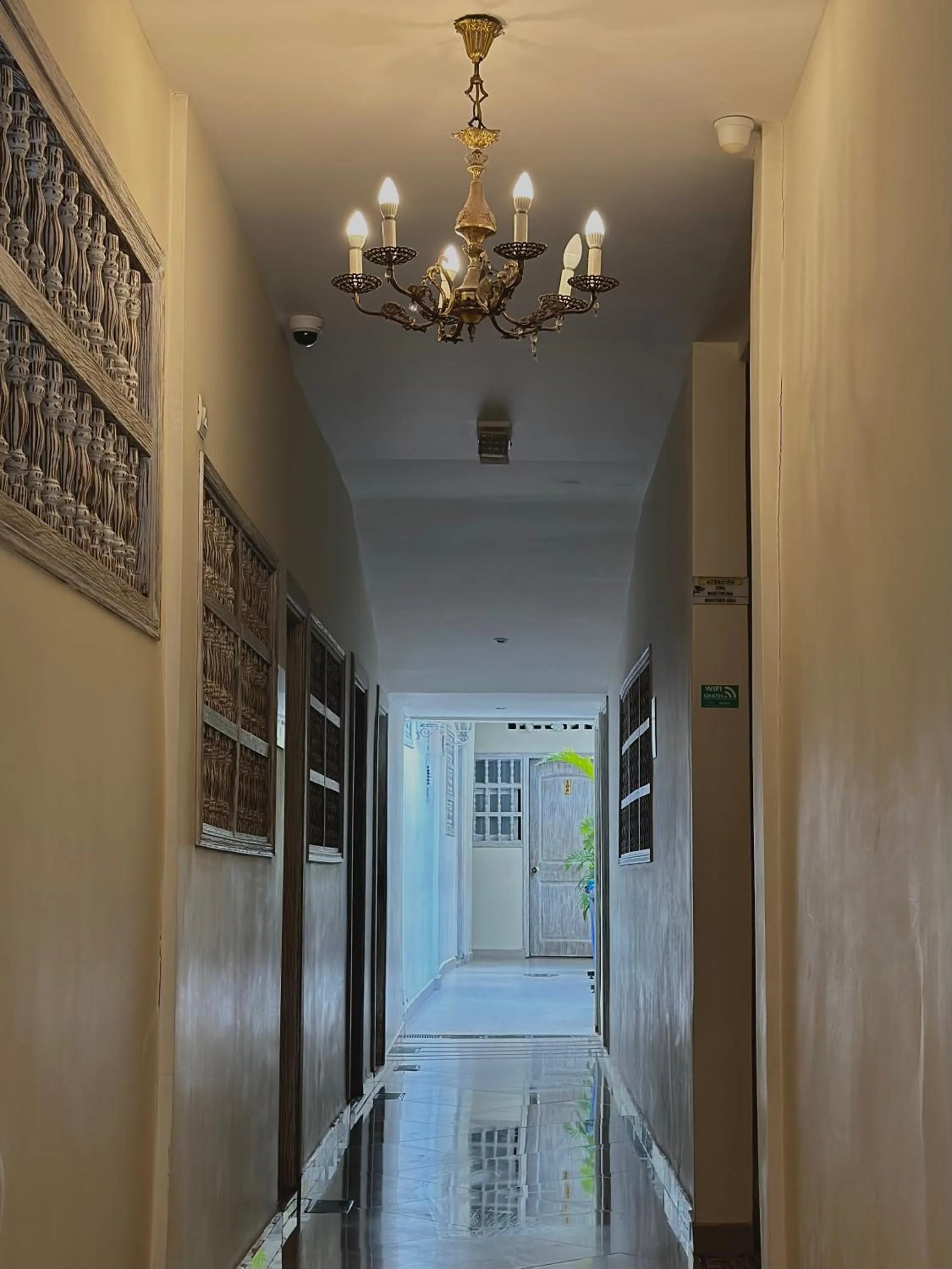 Area and facilities in Hotel La Magdalena