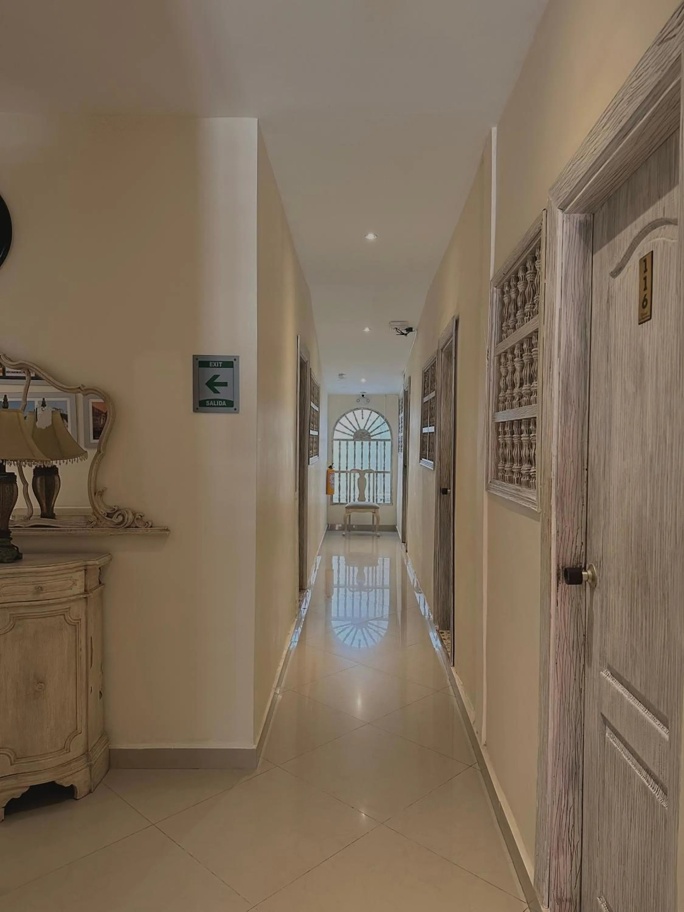 Area and facilities in Hotel La Magdalena