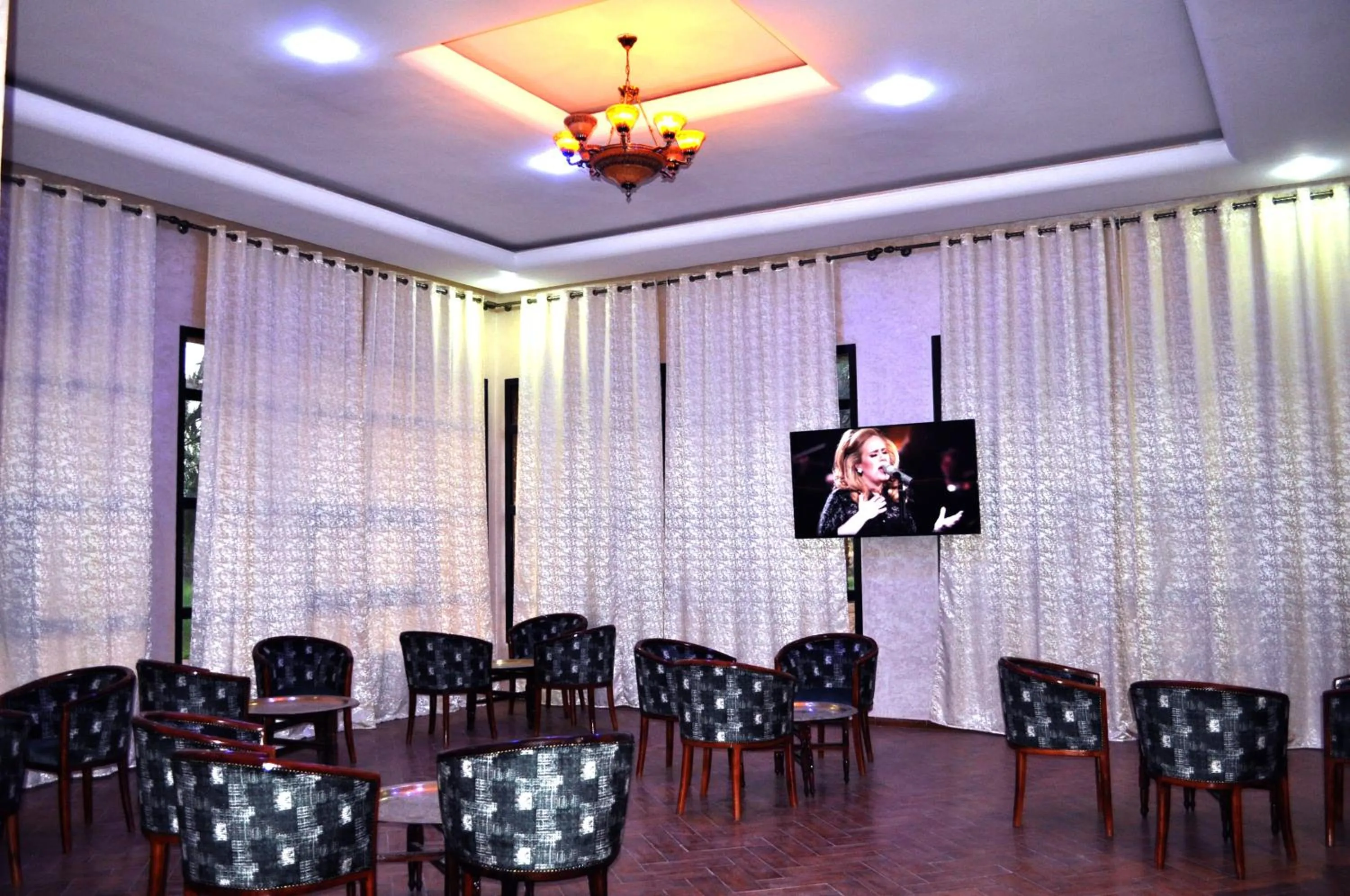 Communal lounge/ TV room in Erfoud Palace