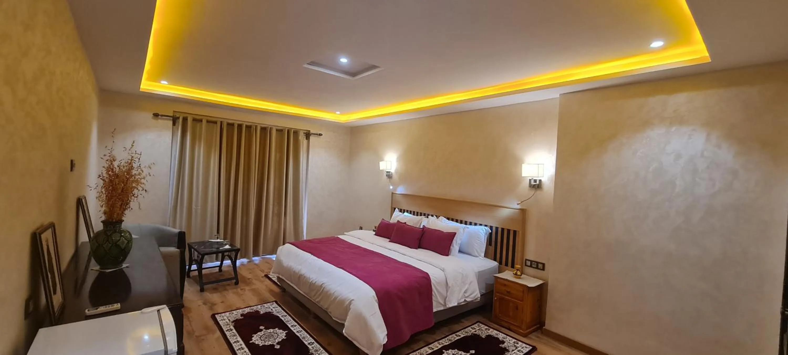 Bedroom, Bed in Erfoud Palace