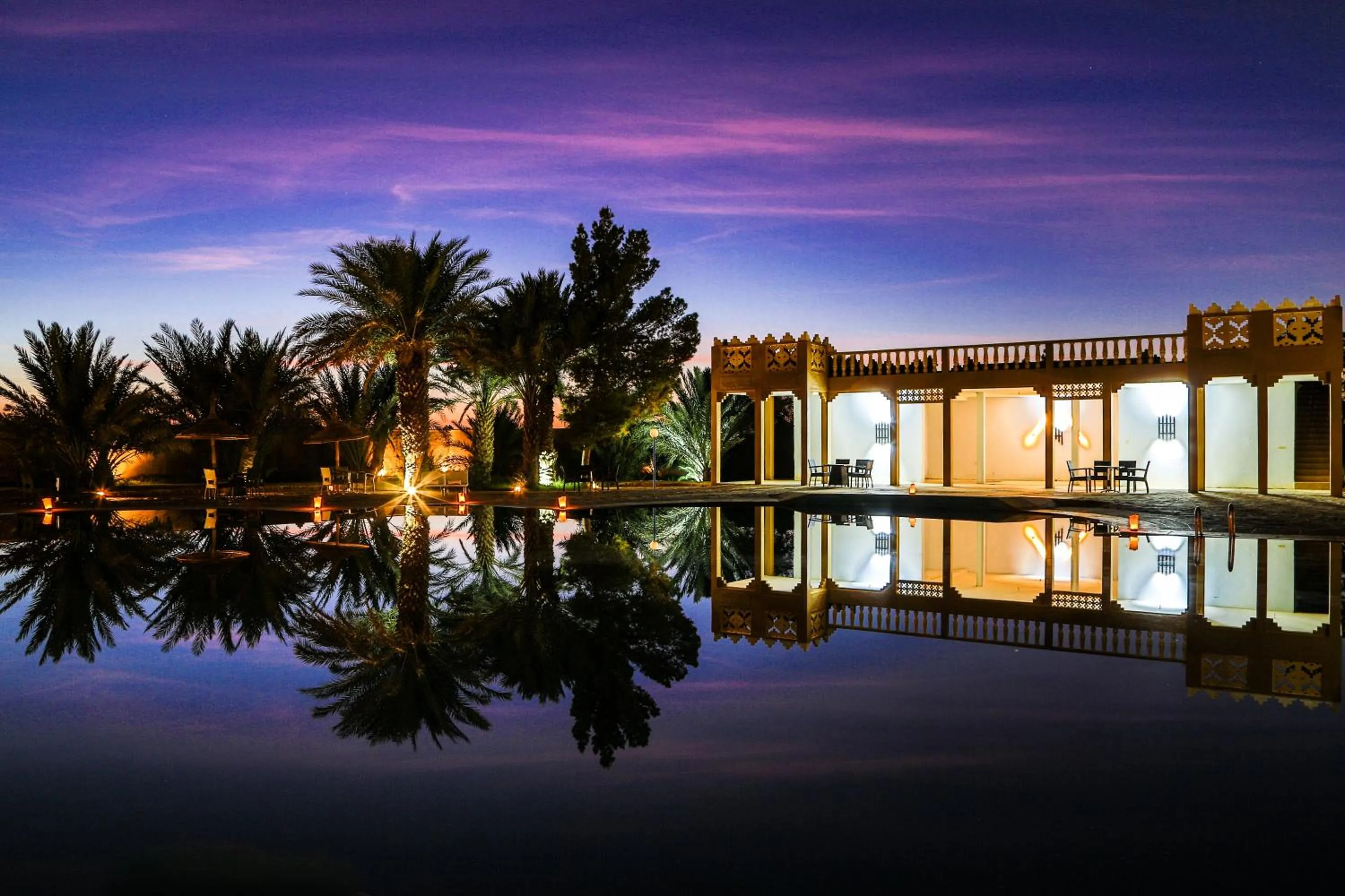 Swimming pool in Erfoud Palace