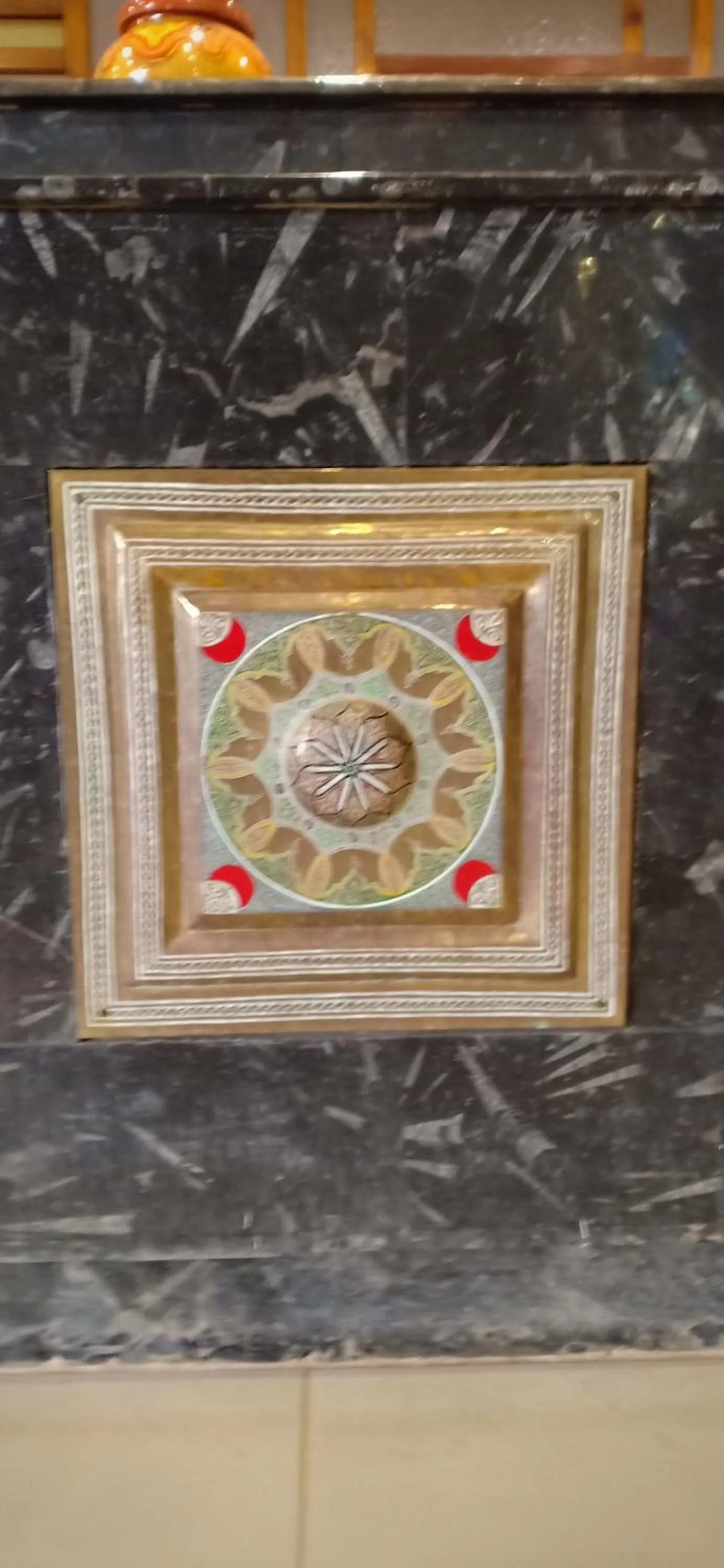 Decorative detail in Erfoud Palace