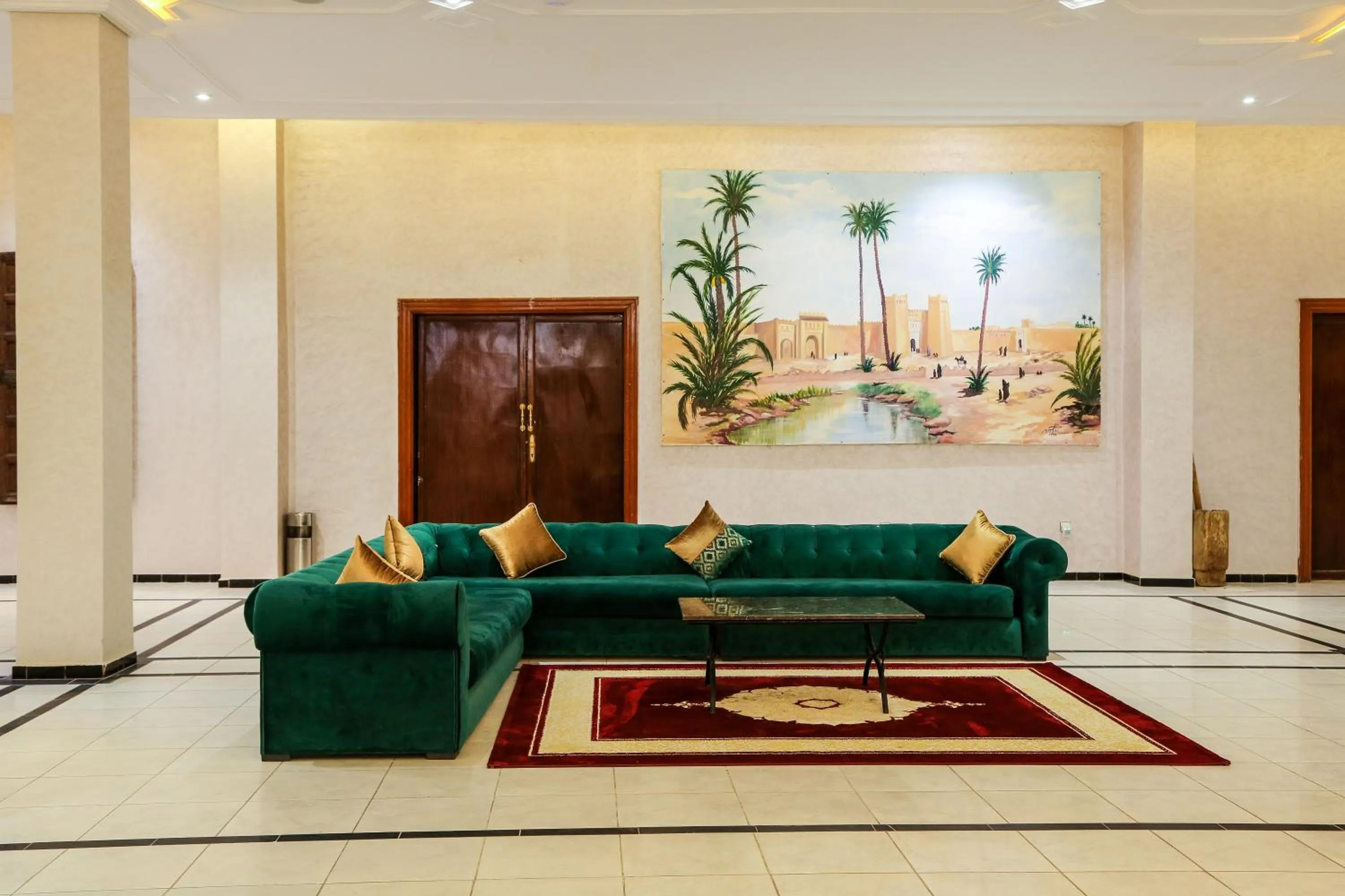 Lobby or reception in Erfoud Palace