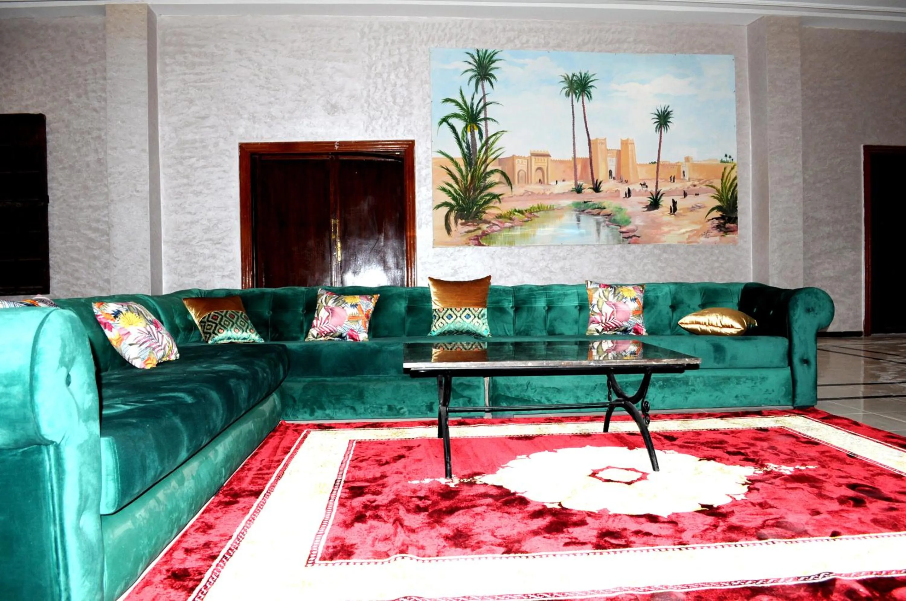 Decorative detail in Erfoud Palace