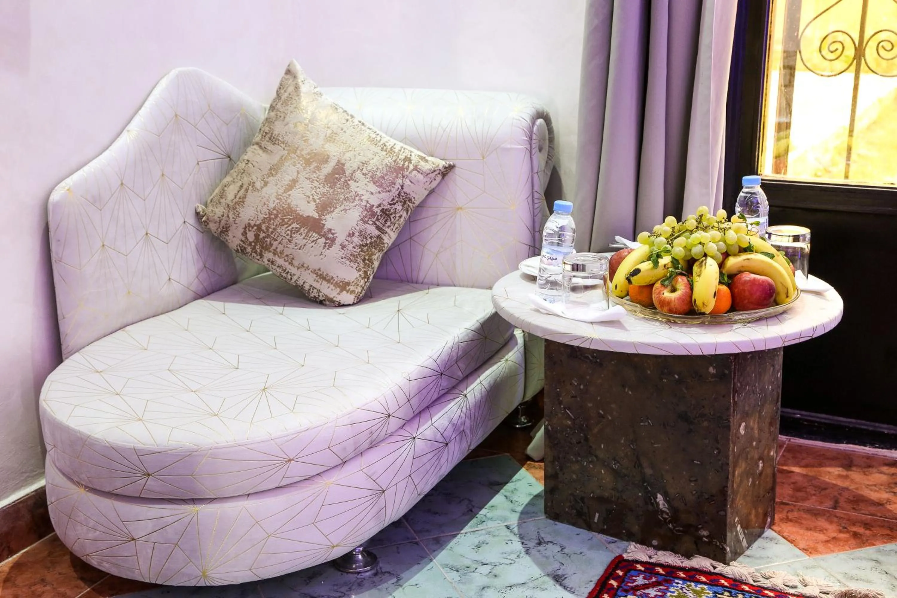 Seating area in Erfoud Palace