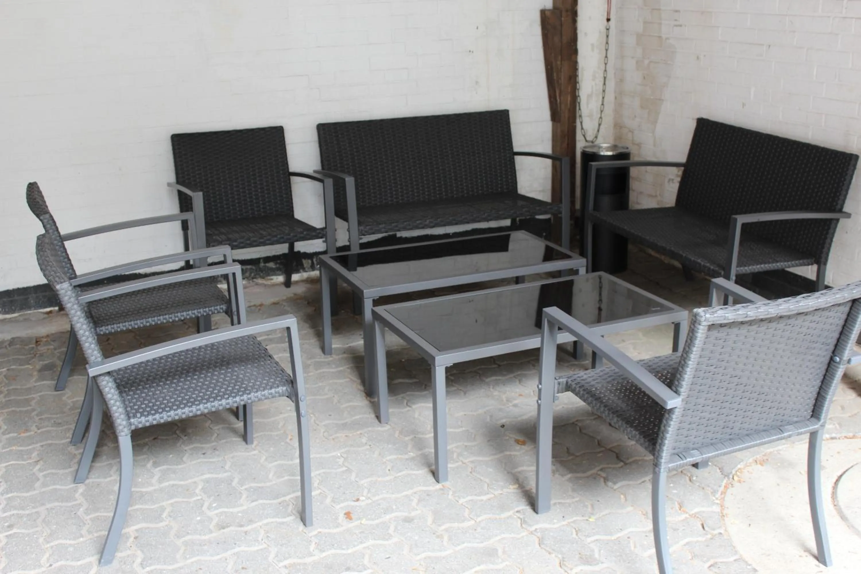 Patio in Hotel Alsterquelle 24h Check-in, Free Parking and WiFi