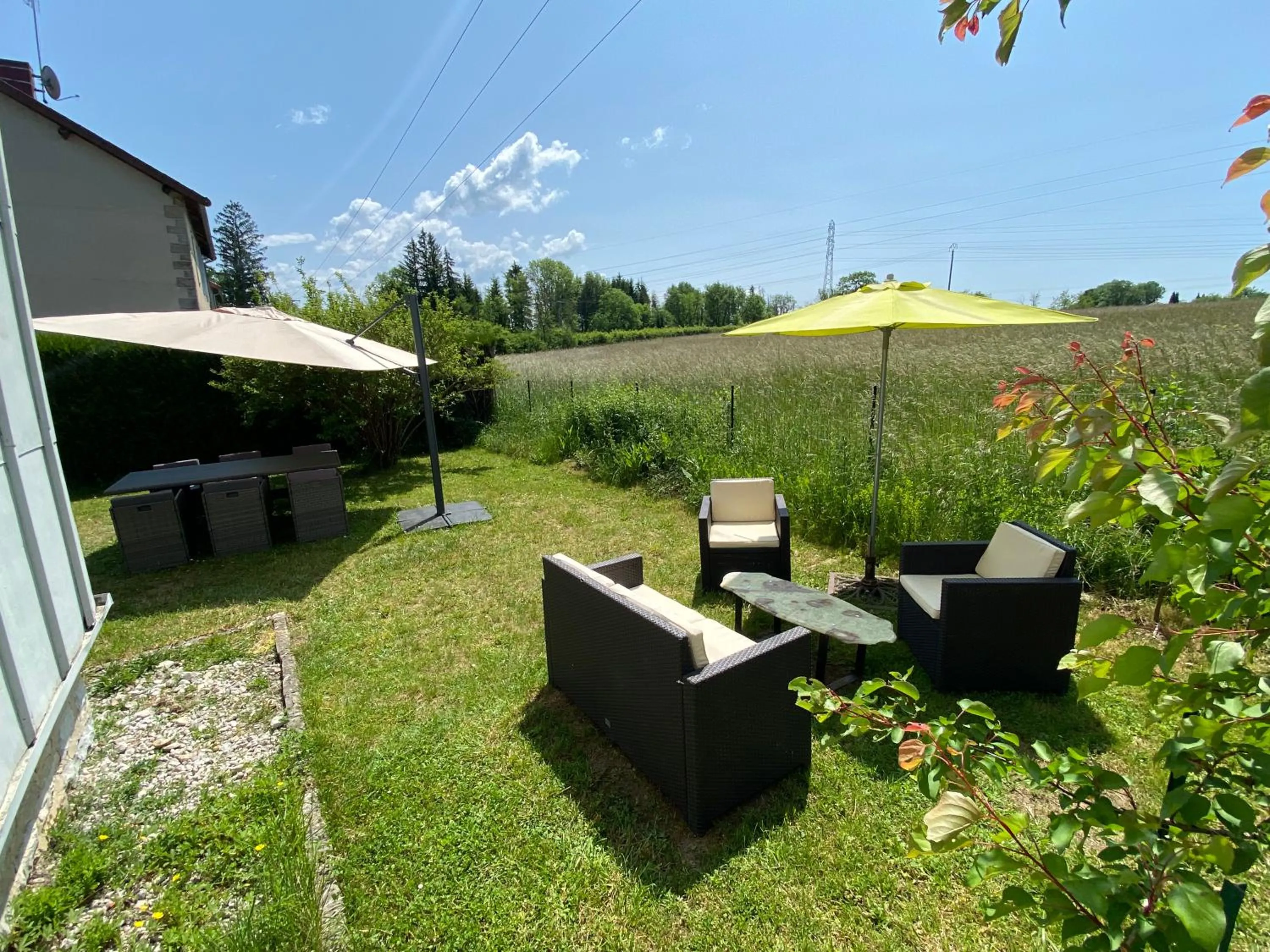 Garden in La grande marmite du lac de Vouglans