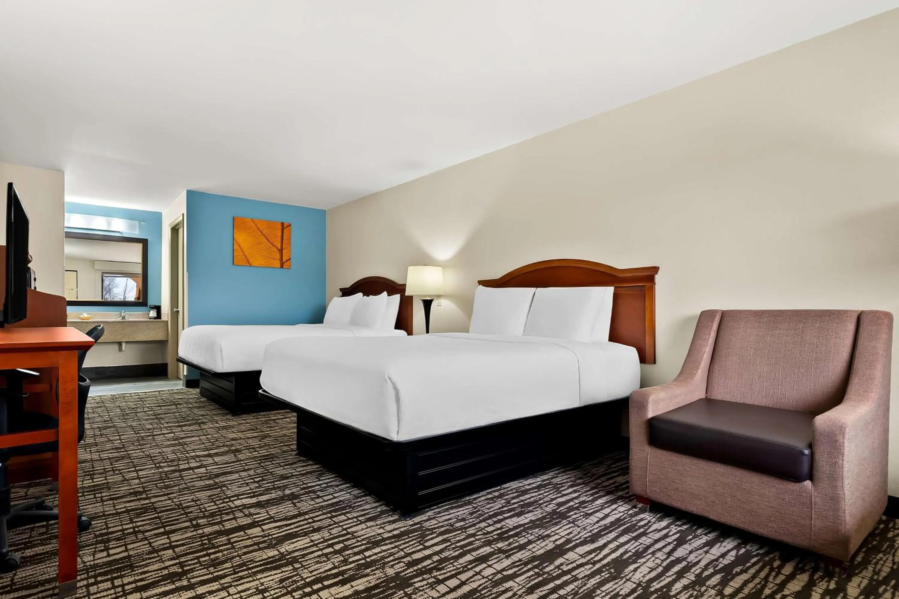 Bedroom, Bed in Best Western Greenville Inn