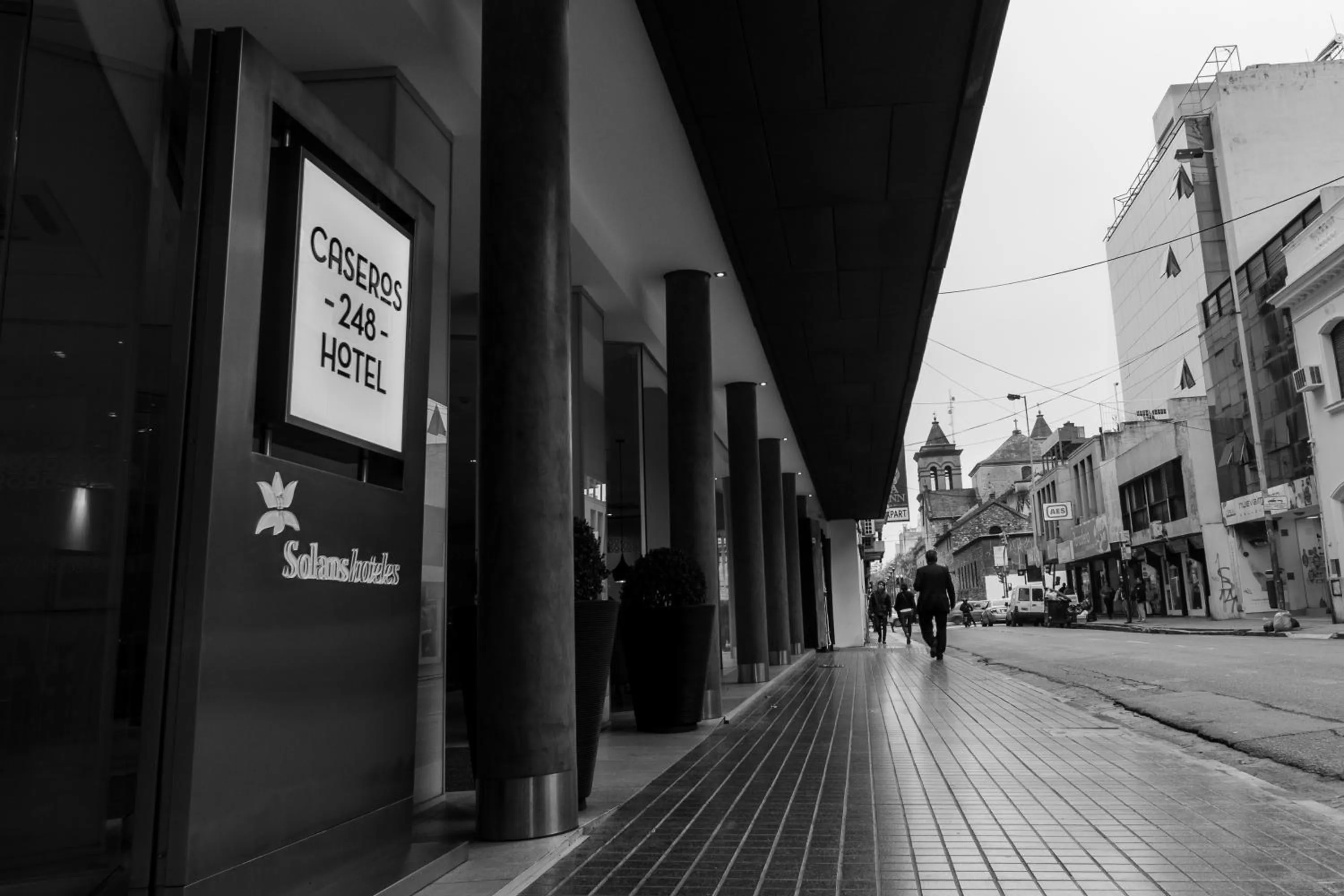 Facade/entrance in Caseros 248 Hotel