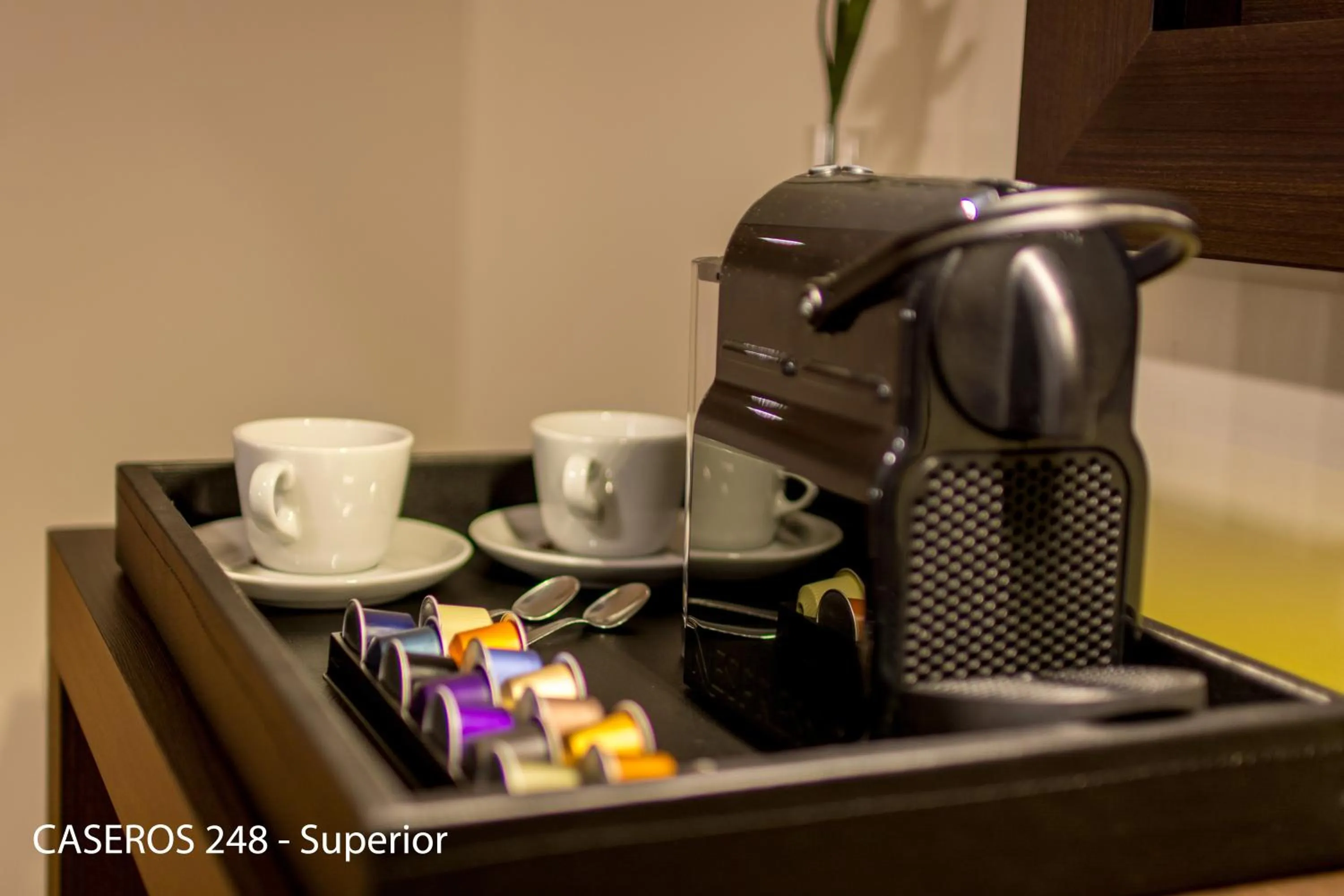 Coffee/tea facilities in Caseros 248 Hotel
