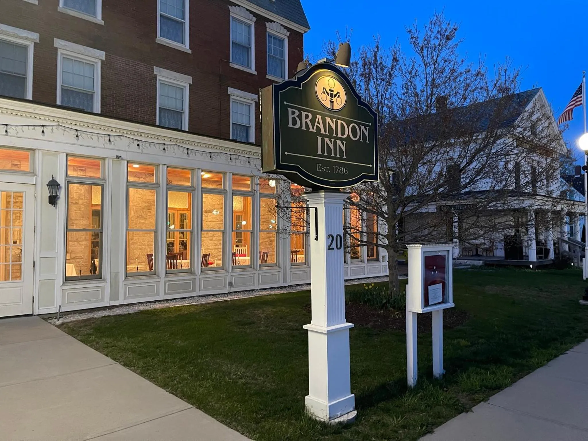 Property logo or sign in The Brandon Inn