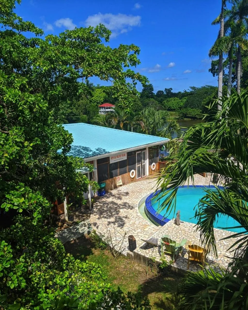 Swimming pool in Black Orchid Resort