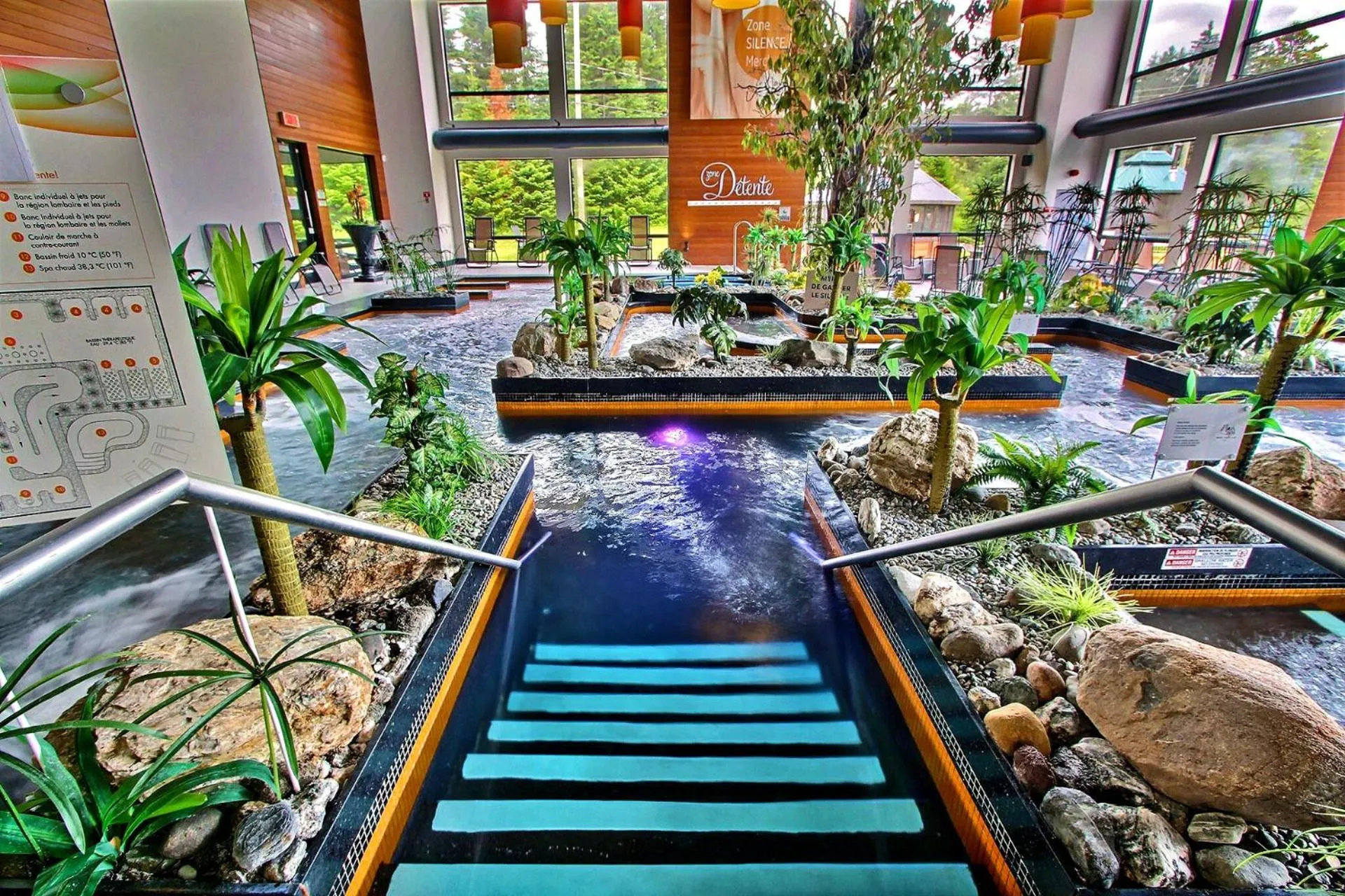 Spa and wellness centre/facilities in La cache à Maxime