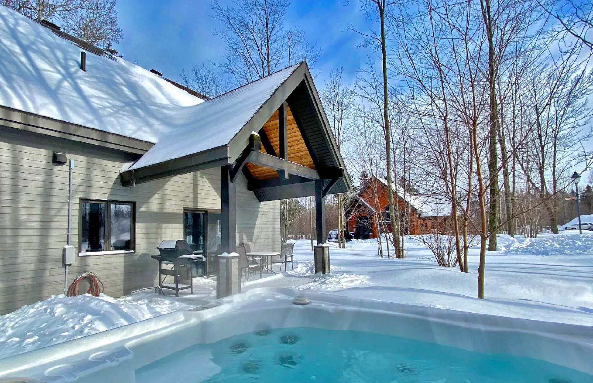 View (from property/room) in La cache à Maxime